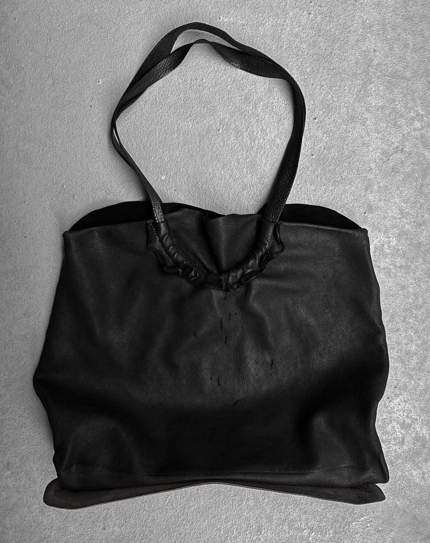 GUIDI AW14-15 ‘B10’ Reverse Stag Leather Tote Bag