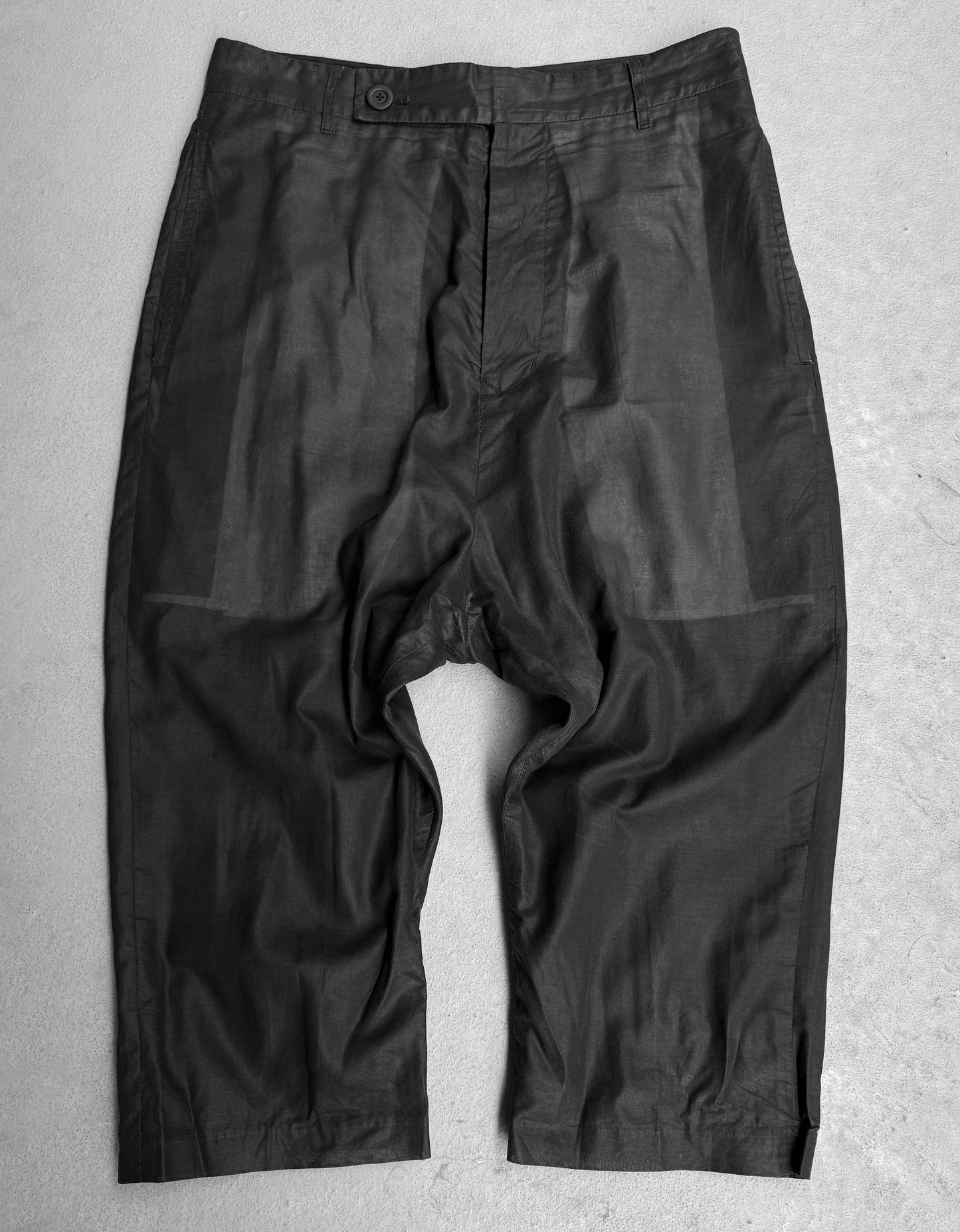 Rick Owens SS16 “CYCLOPS” Sheer Double-layers Shorts