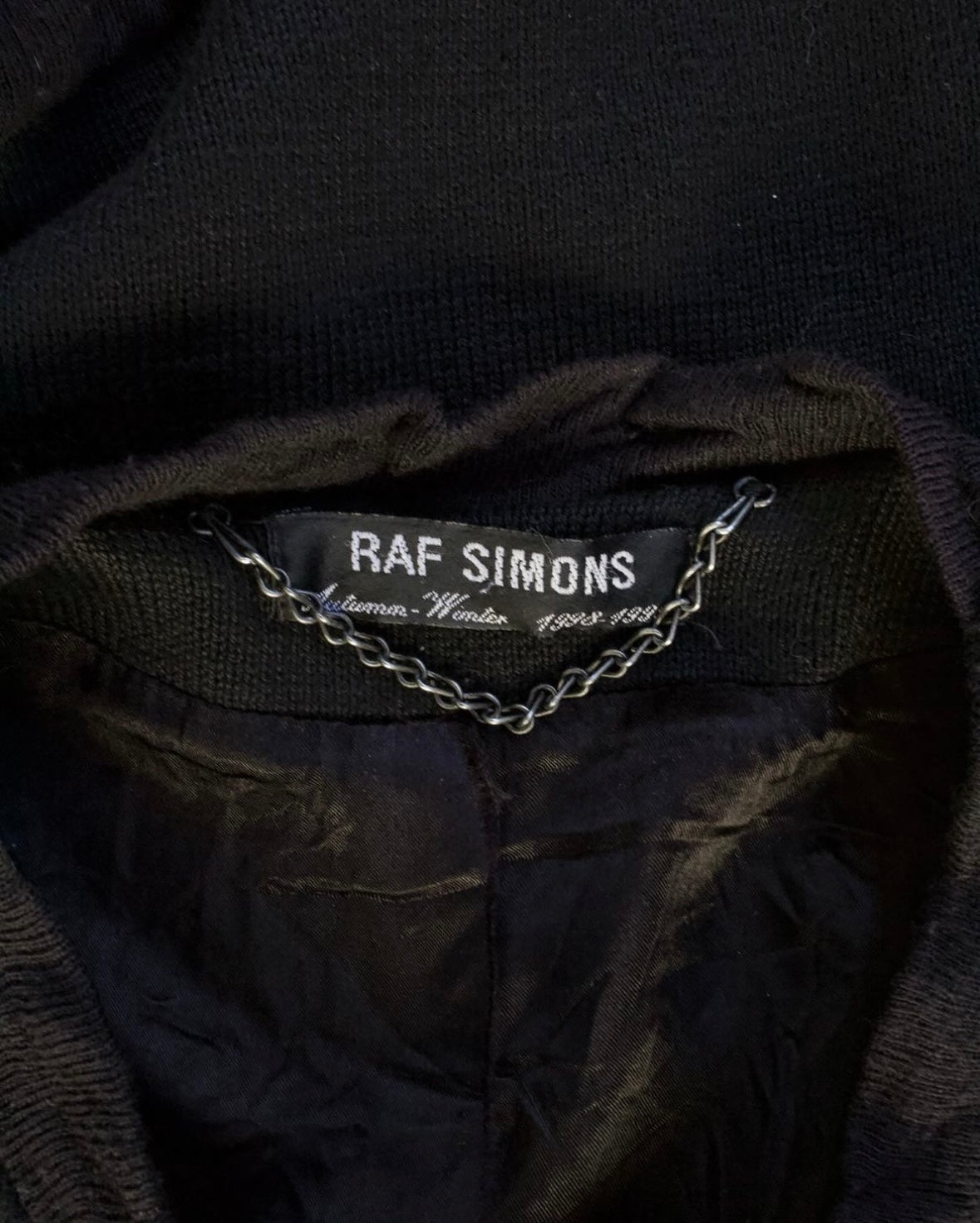 RAF SIMONS AW98-99 ‘Radioactivity’ Cotton Bomber Jacket