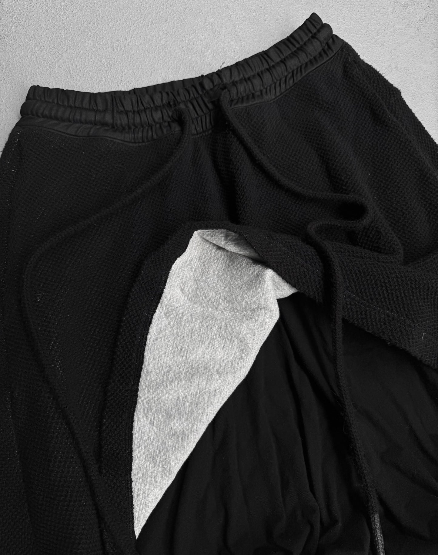 A.F ARTEFACT Multi-layered Thermal Knitted Shorts