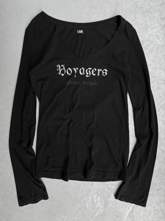 L.G.B. Early 00s ‘Voyagers’ Tour Raw Cut Long-sleeves