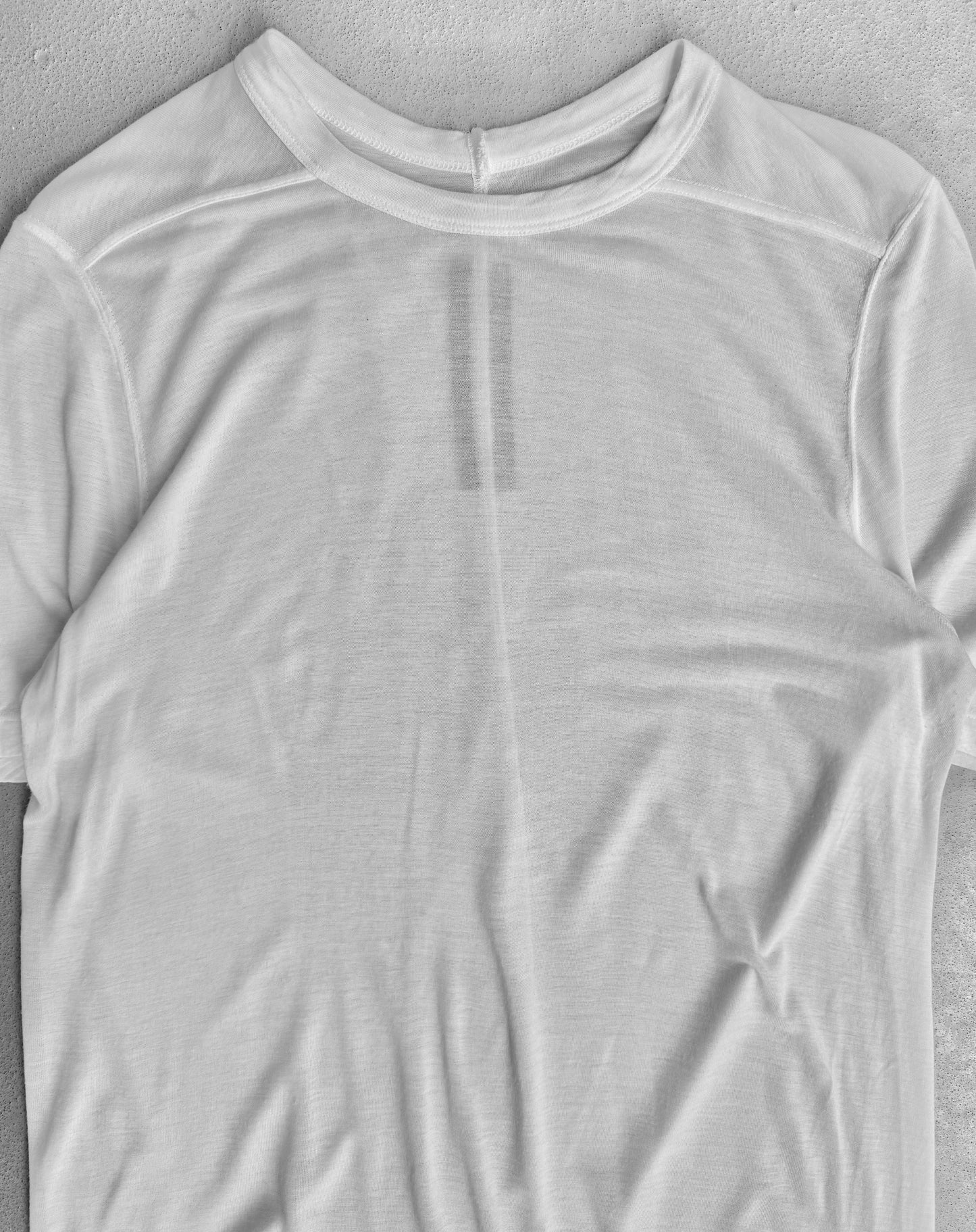 Rick Owens SS20 “TECUATL” White Level T-shirt