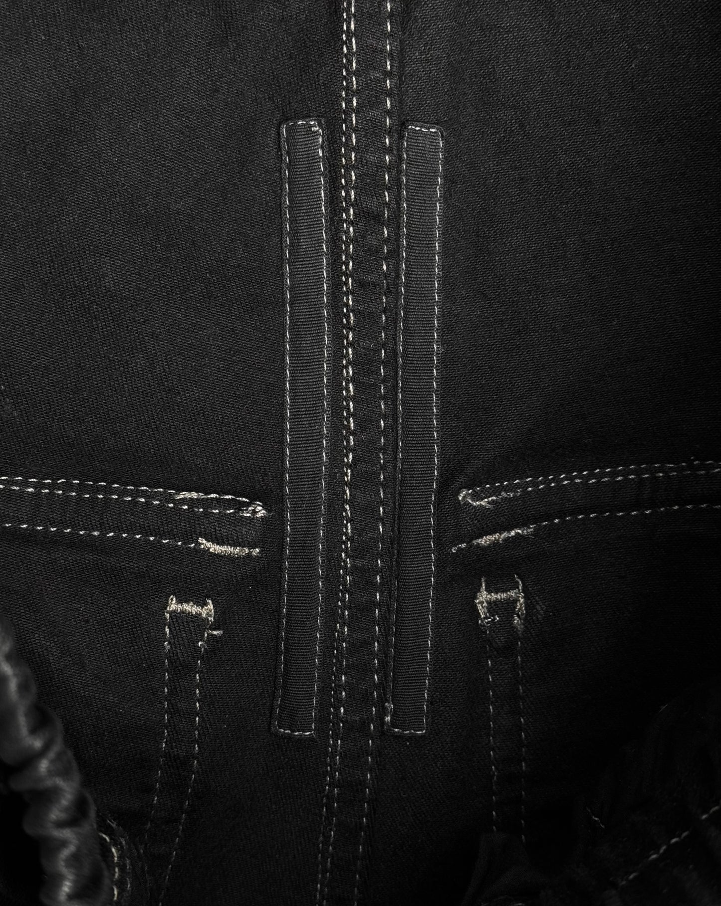 Rick Owens DRKSHDW AW24 “PORTERVILLE” Heavy-waxed Jumbo Leg ‘Bela’ Cargo Pants