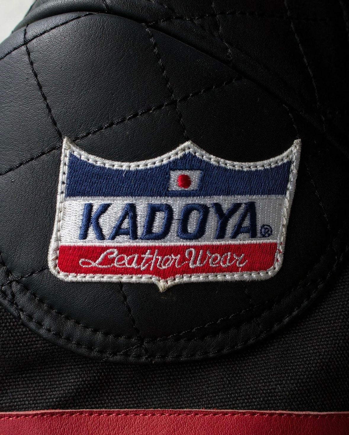 KADOYA K’s Leather Early 00s Cowhide Leather Padded Motorcycle Racing Jacket
