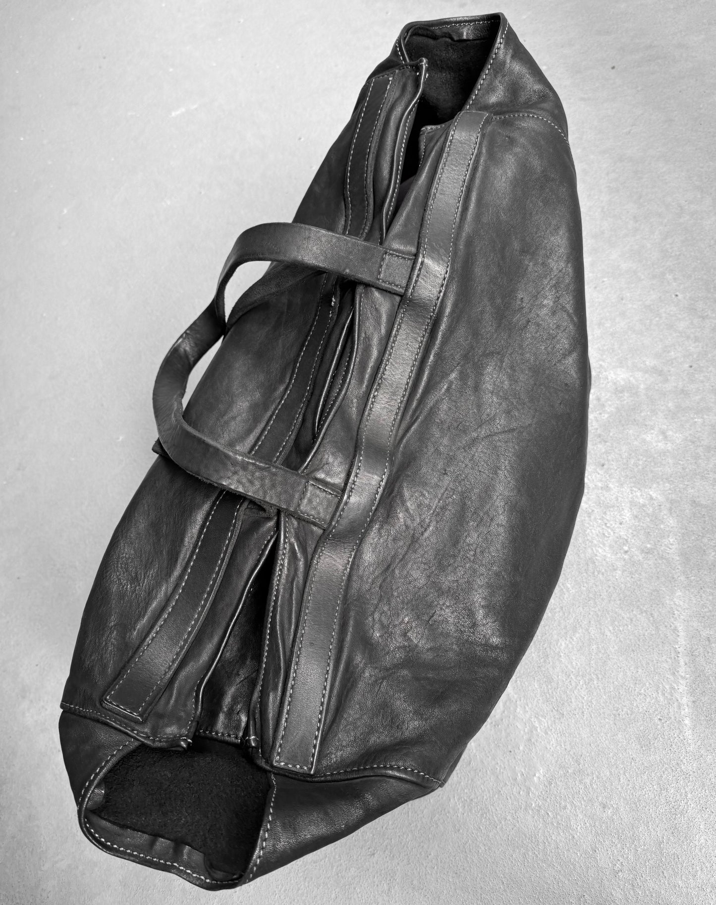 GUIDI Early 2010’s Soft Full-grain Horse Leather Duffle Bag
