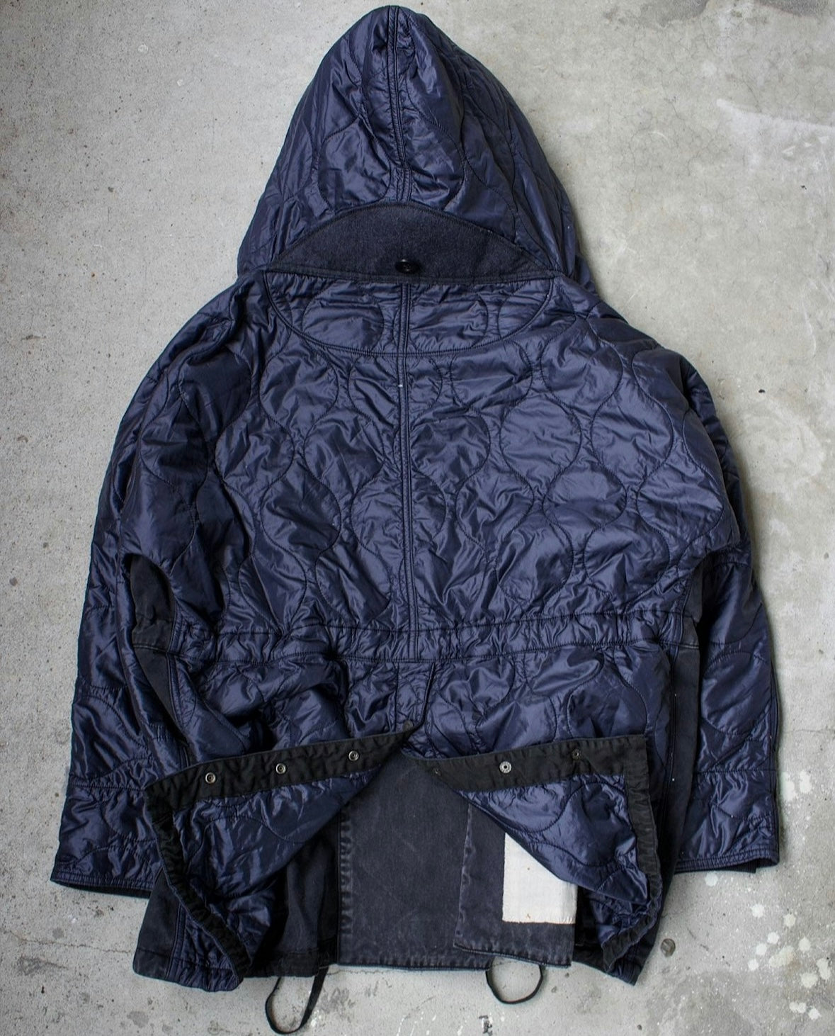 KAPITAL AW19 Reconstructed “Pom Pom” Multi-pocket Ring Coat