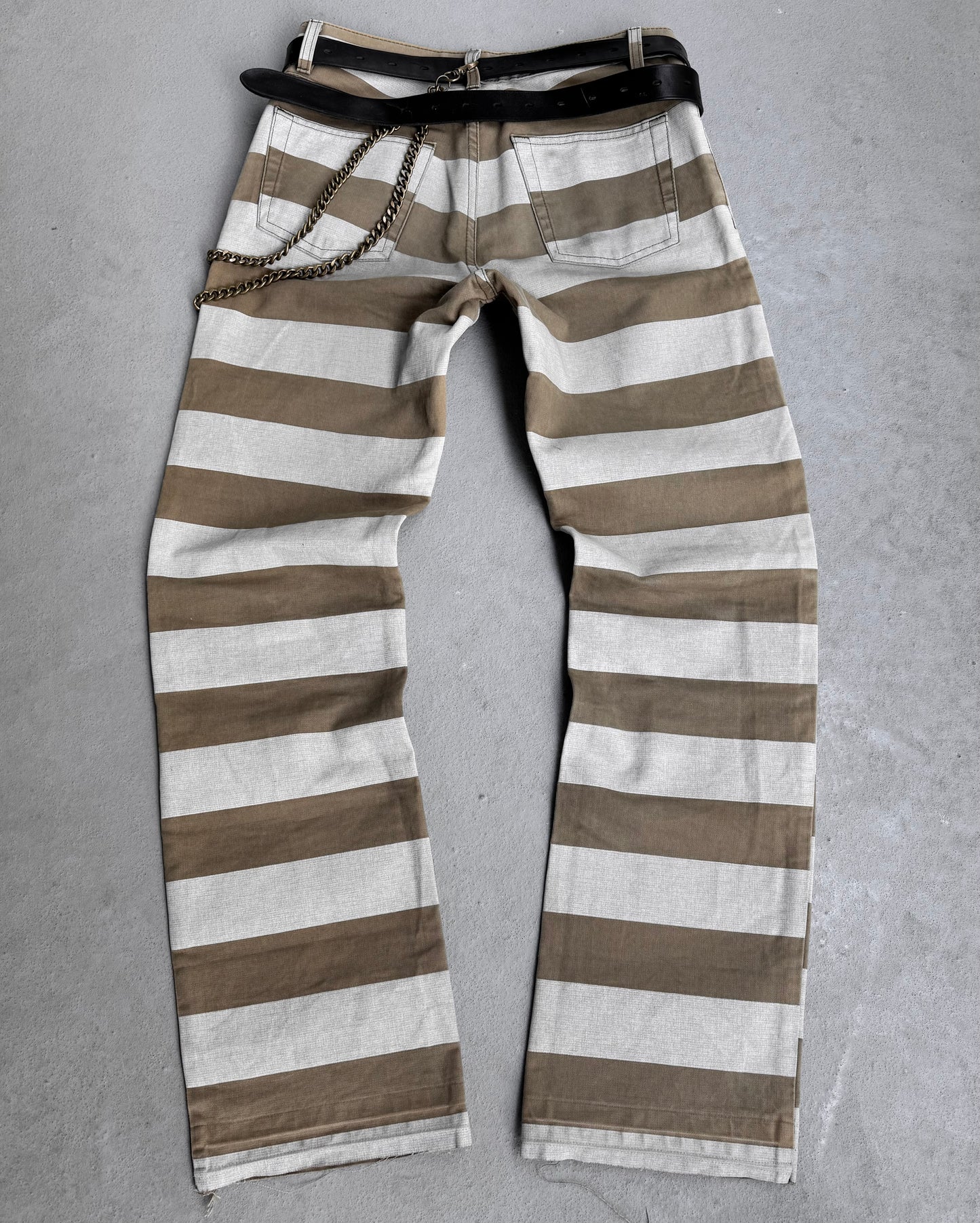 Helmut Lang SS99 ‘Prisoner’ Striped Pants