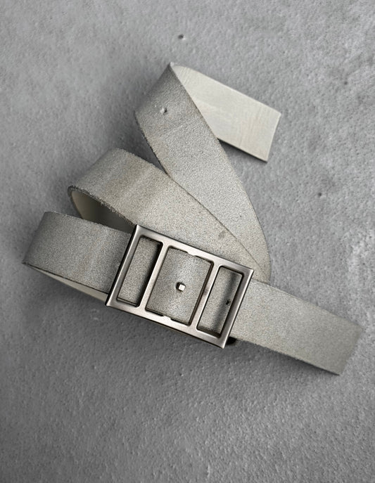 DEEPTI Collection °022-°023 ‘LA-122’ Reflective Reversible Trigger Bovine Leather Belt