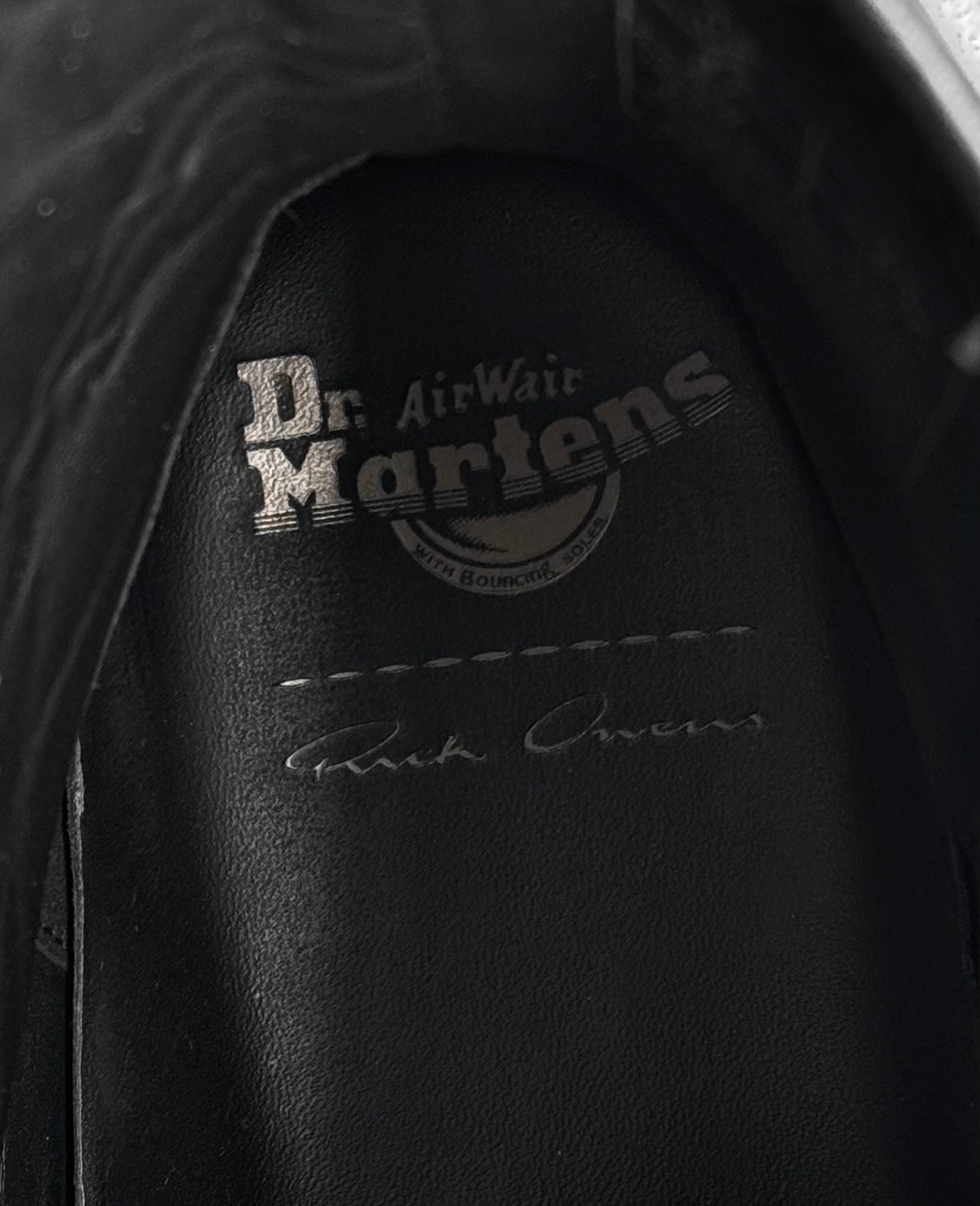 Rick Owens x Dr.Martens AW22 “STROBE” Jumbo Lace-up Leather Boots