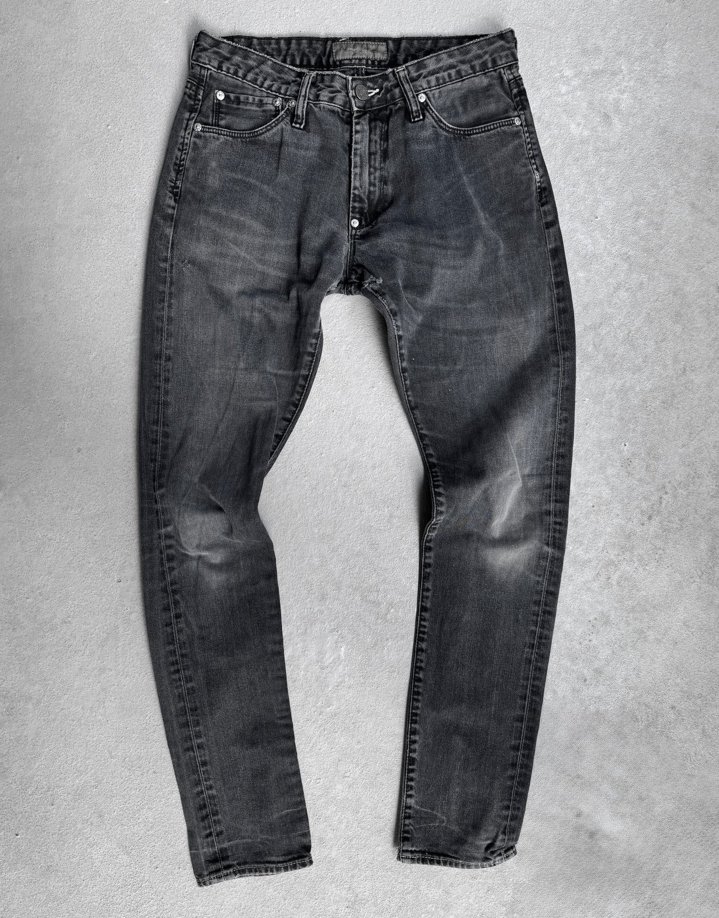 Acne Studios Early 00s Blue Over-dyed ‘Storlek’ Skinny Denim