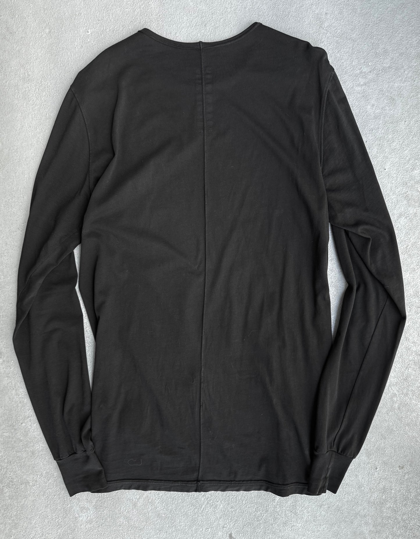 Rick Owens DRKSHDW SS19 "BABEL" Black Level Long-sleeves