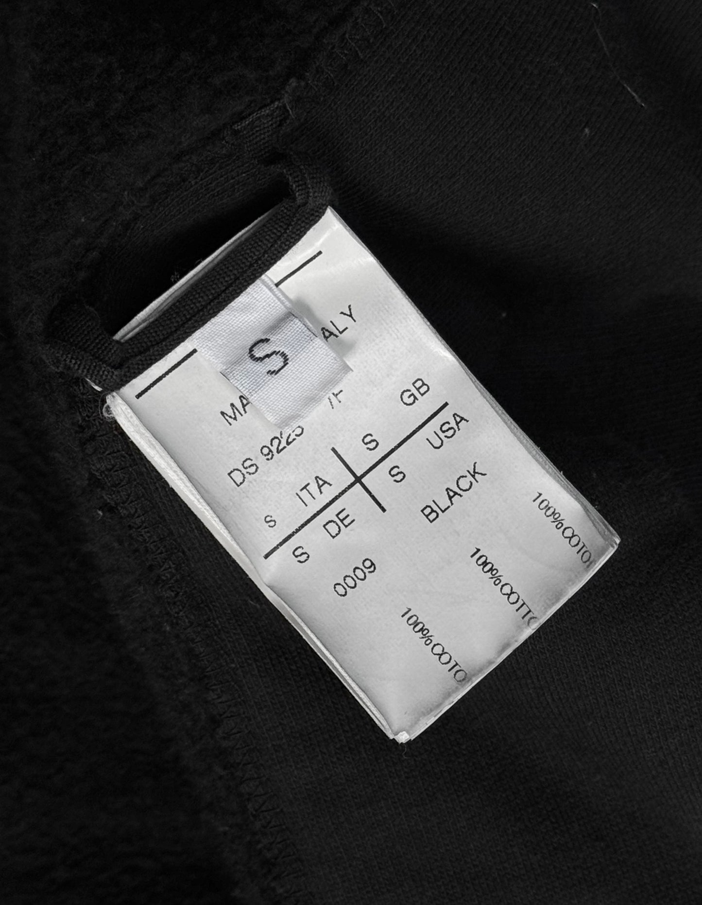 Rick Owens DRKSHDW AW12 “MOUNTAIN” Black Drape Cardigan