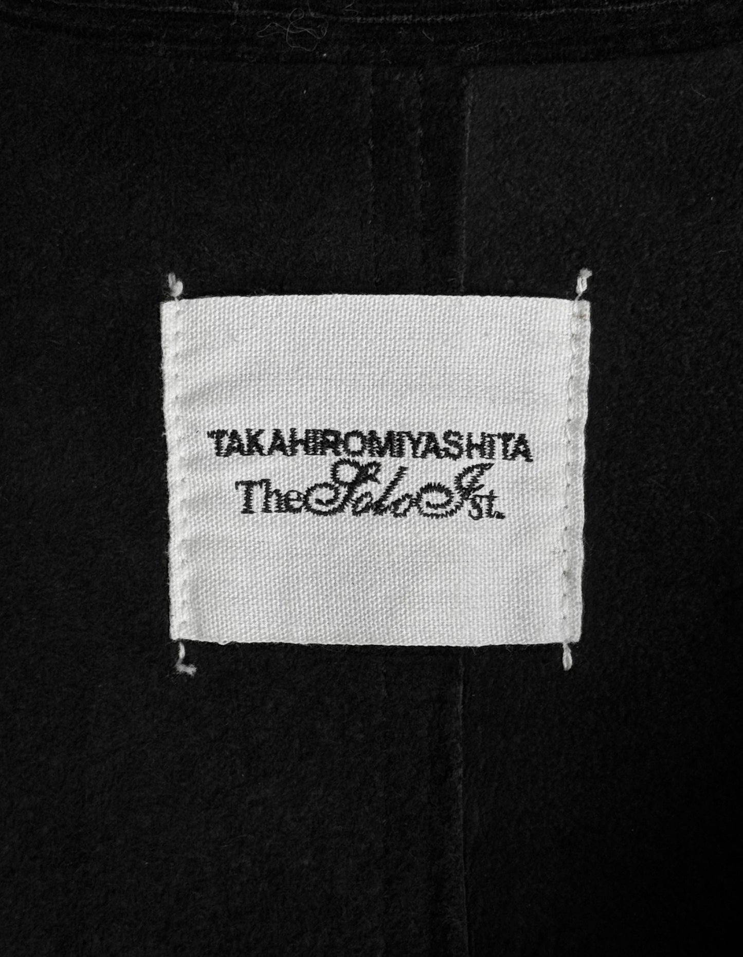 TakahiroMiyashita TheSoloist. AW14 Rough Out Deerskin Leather Military Jacket