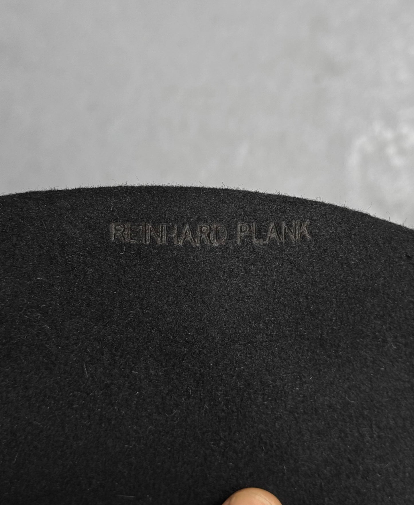REINHARD PLANK Felted Wool Cowboy Hat