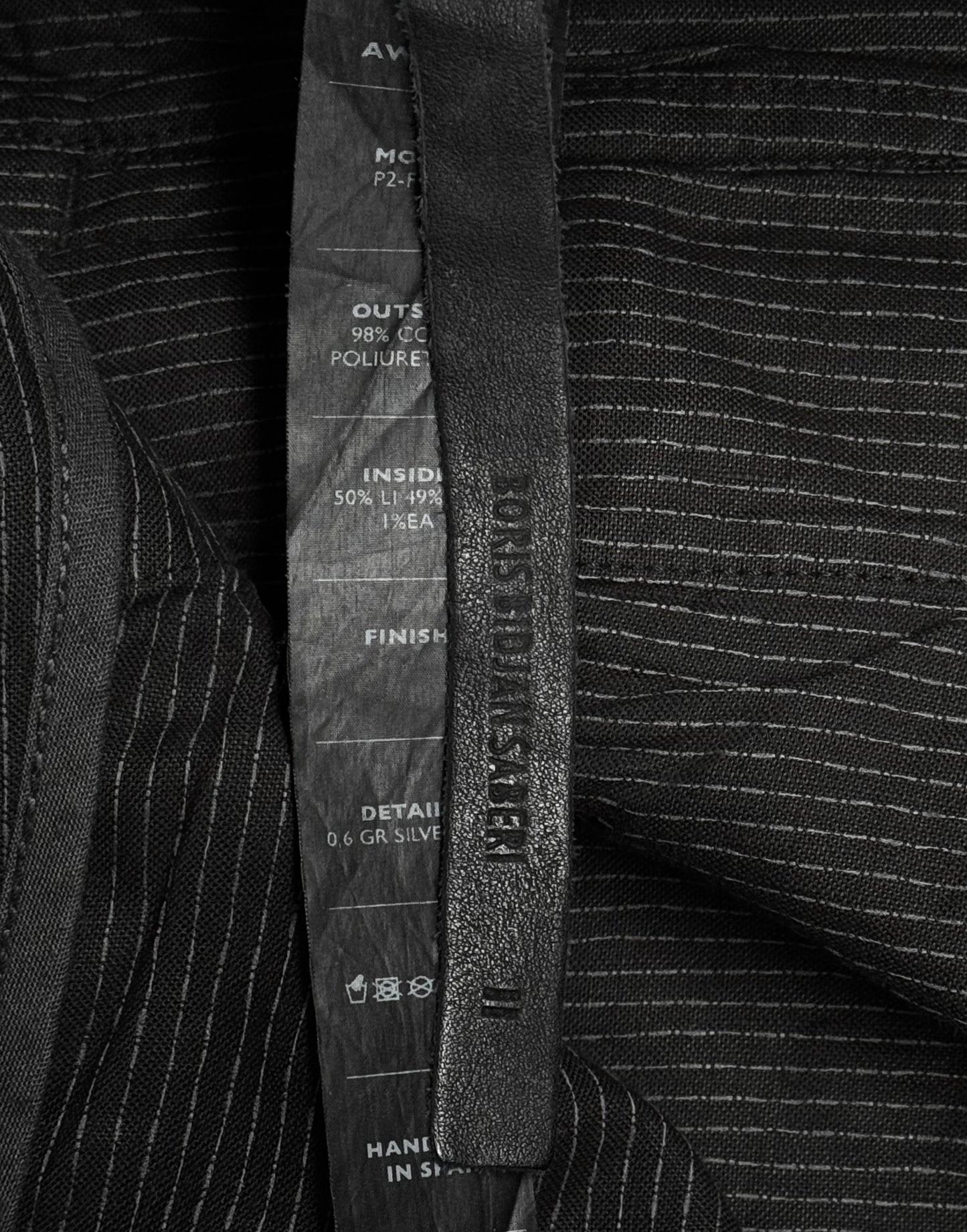 Boris Bidjan Saberi AW13-14 ‘P2-F1920’ Articulated Cut Pants