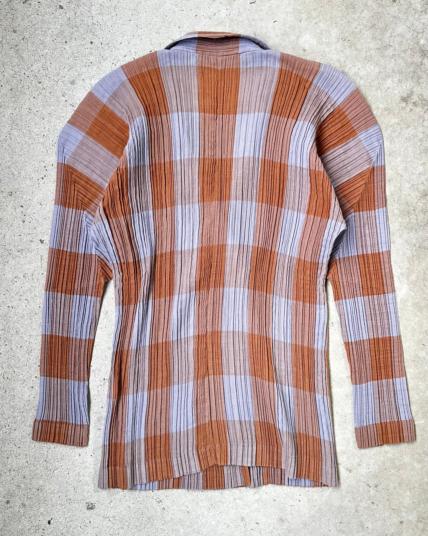 Issey Miyake SS98 Geometric 3-D Shape Pleated Blouse
