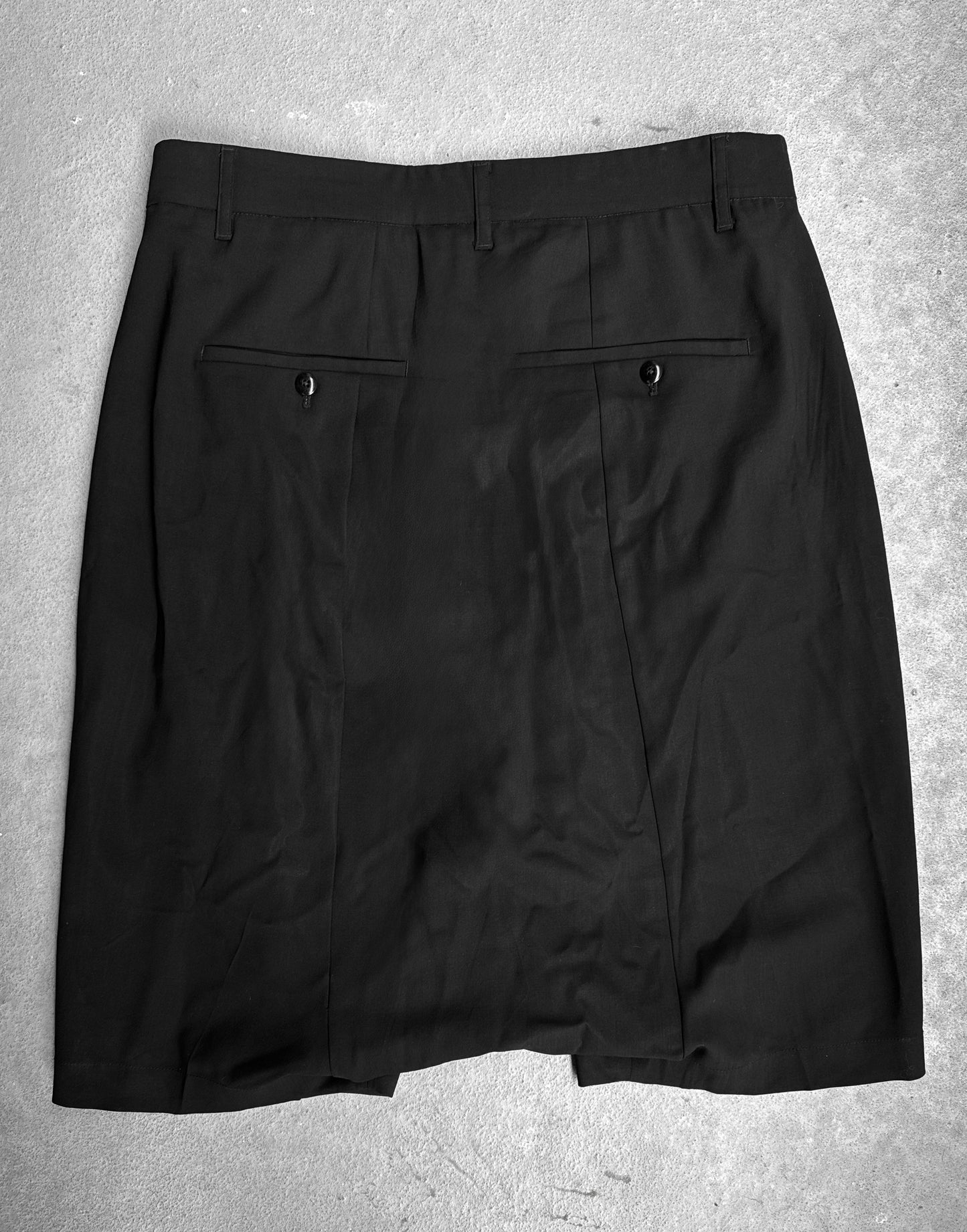 Rick Owens SS15 “FAUN” Tailored Drop-crotch Pod Shorts