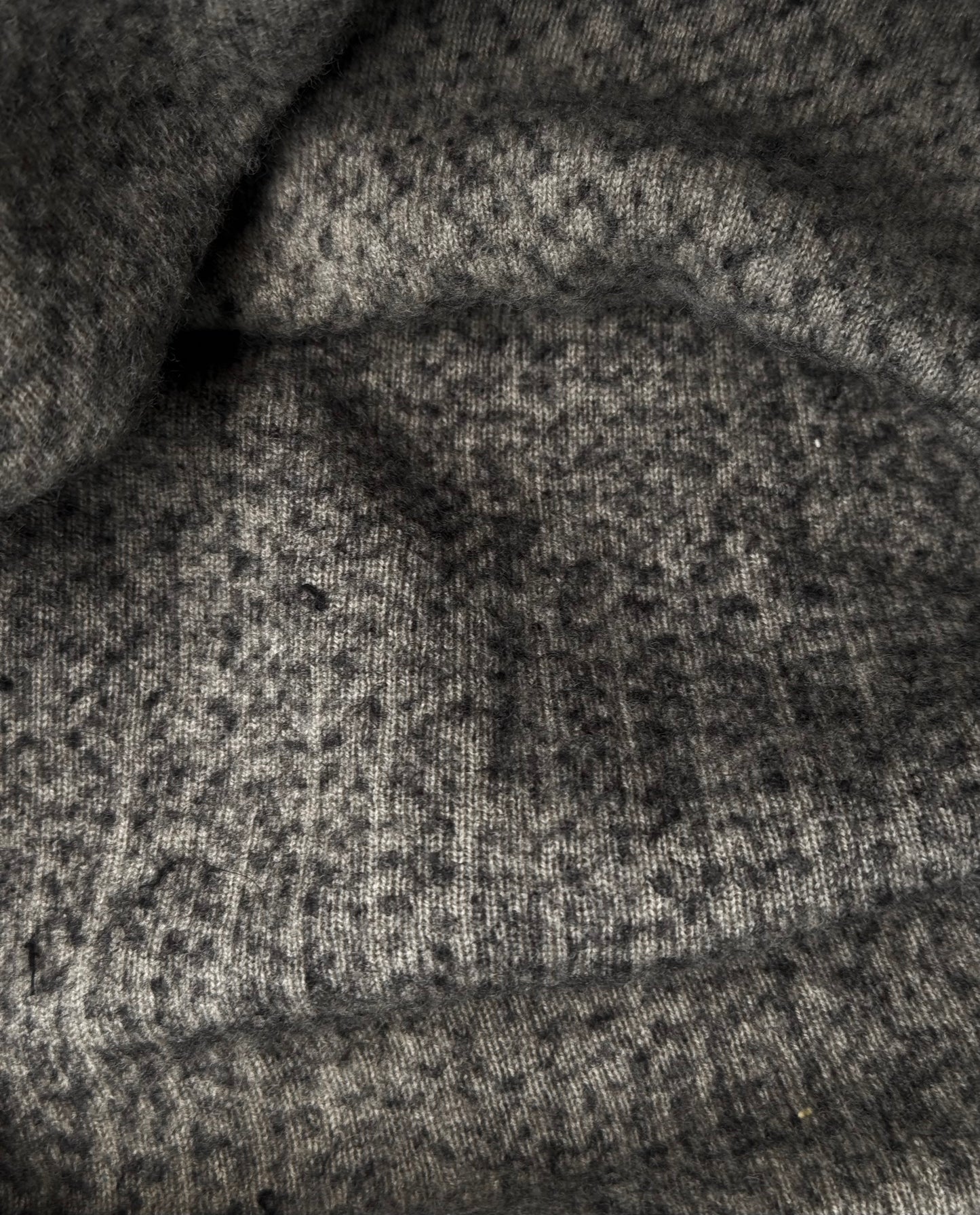 Label Under Construction Woven Cashmere-blend Double Face Square Hat