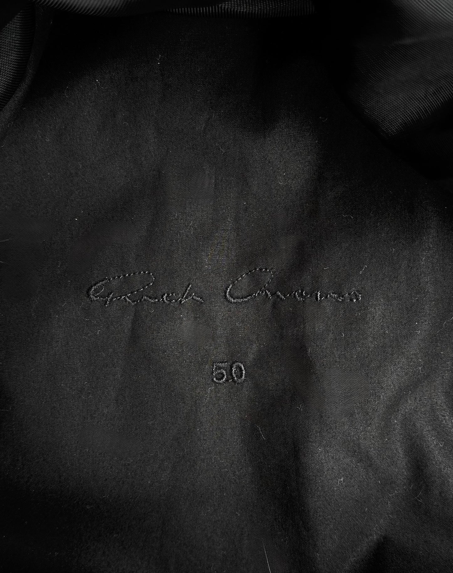 Rick Owens AW15 "SPHINX" Showtek Lamb Leather Jacket