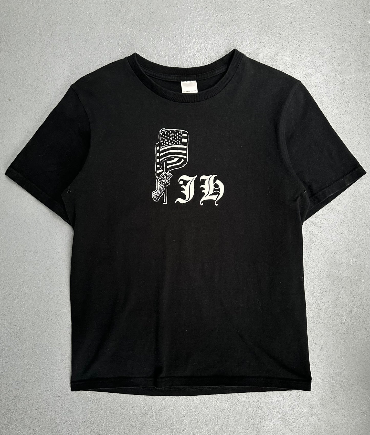 Number (N)ine SS01 “Jimi Hendrix” Star Spangled Banner T-Shirt