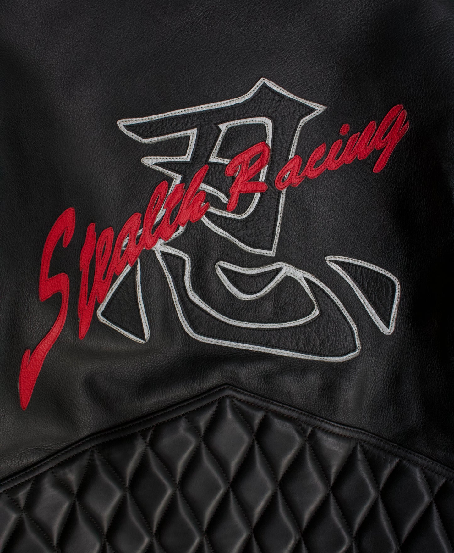 KADOYA K’s Leather Early 00s ‘STEALTH’ Padded Cow Leather Motorcycle Jacket