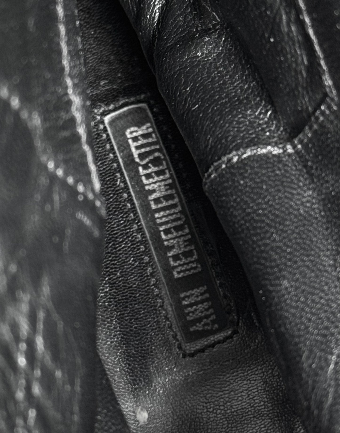 Ann Demeulemeester AW04 Knee-high ‘Tucson Nero’ Horse Riding Leather Boots
