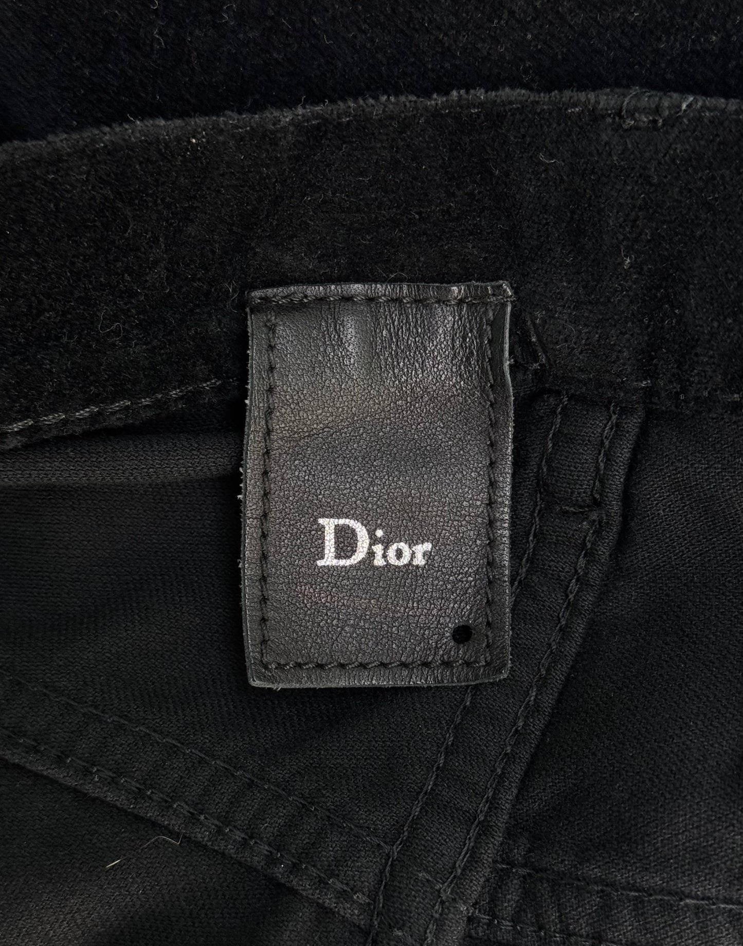DIOR HOMME AW05 “In the Morning” Velvet Flare Bootcut Pants