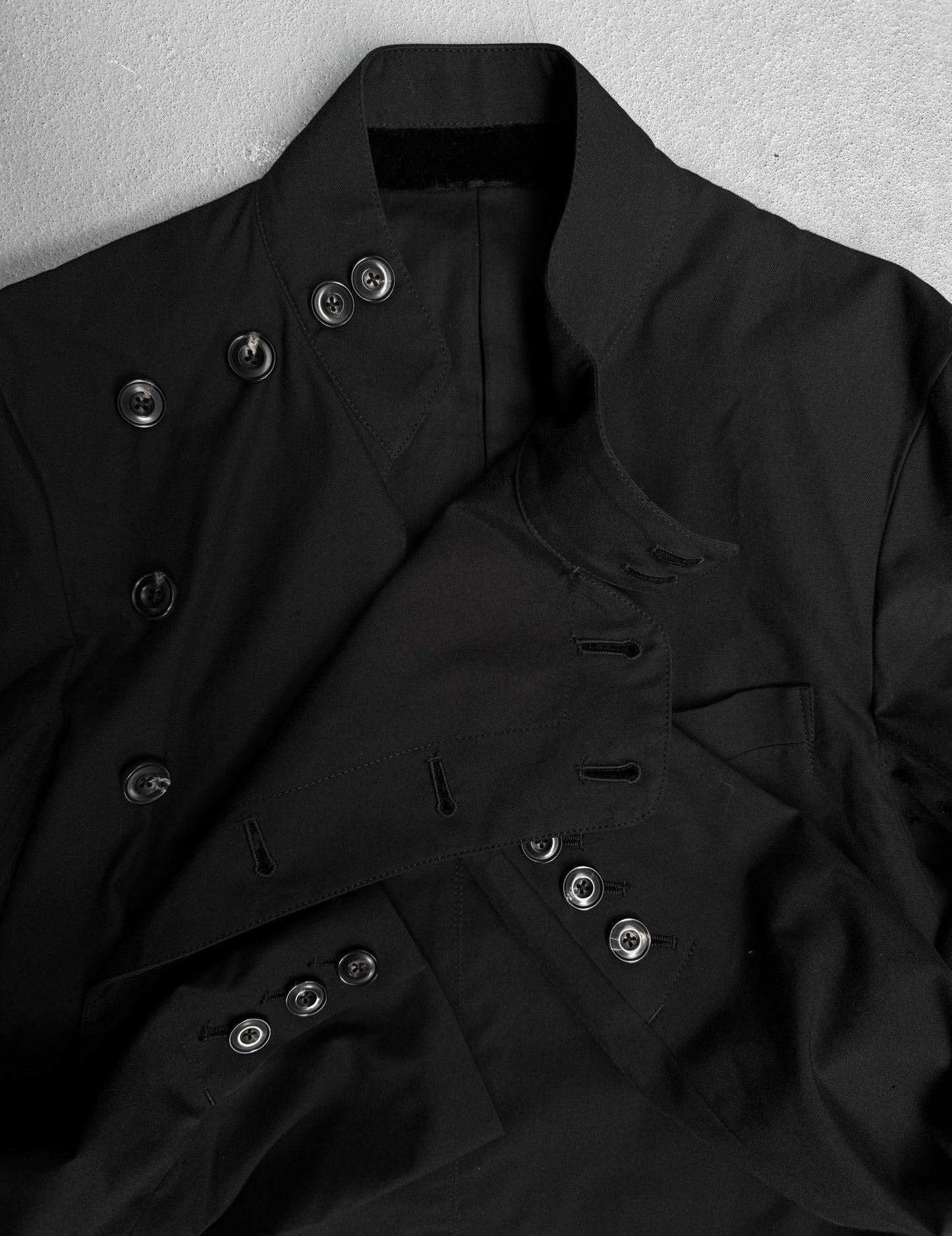 TakahiroMiyashita TheSoloist. SS17 Asymmetrical Fencing Jacket