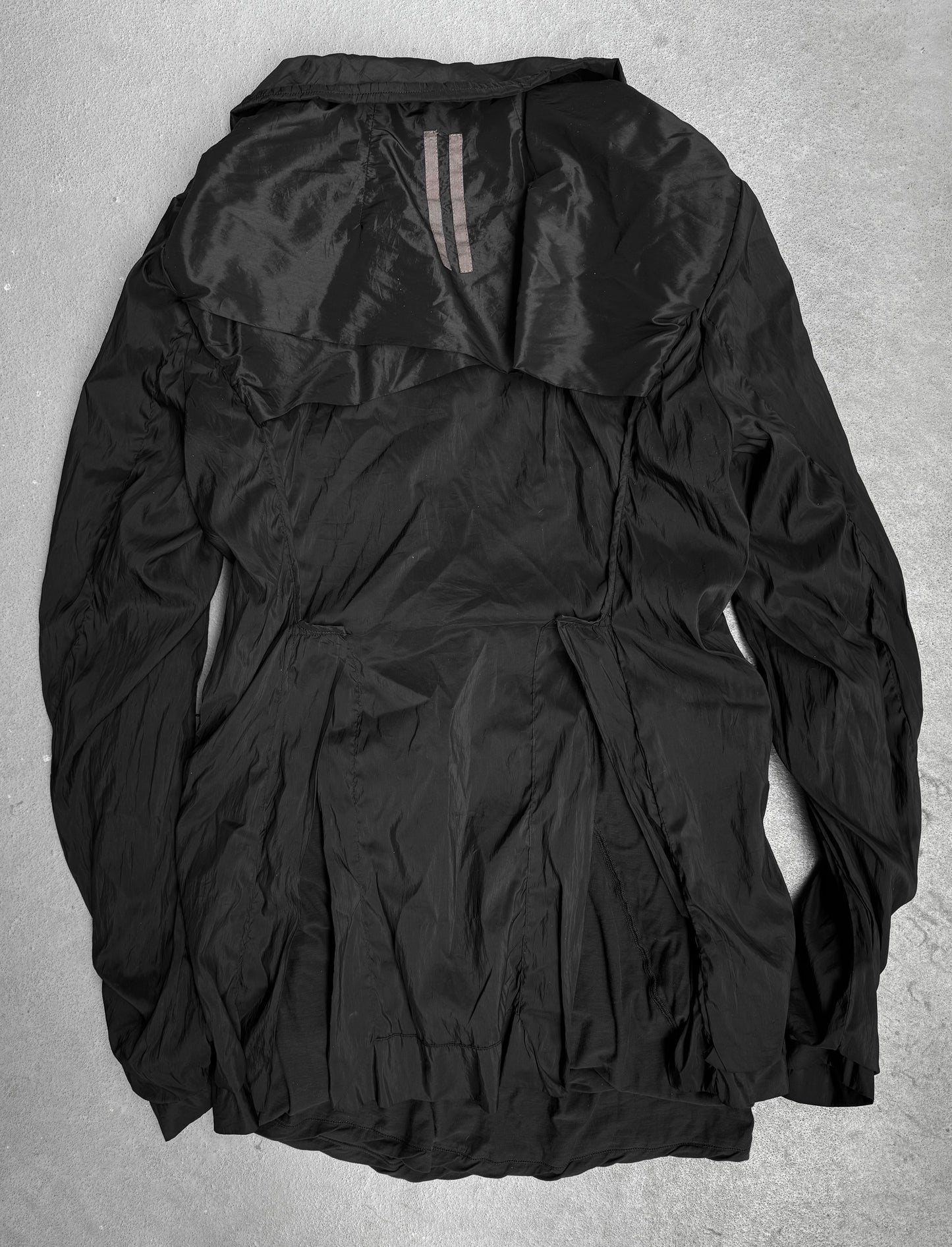 Rick Owens DRKSHDW SS14 “VICIOUS” Invert Layered Nylon Blazer