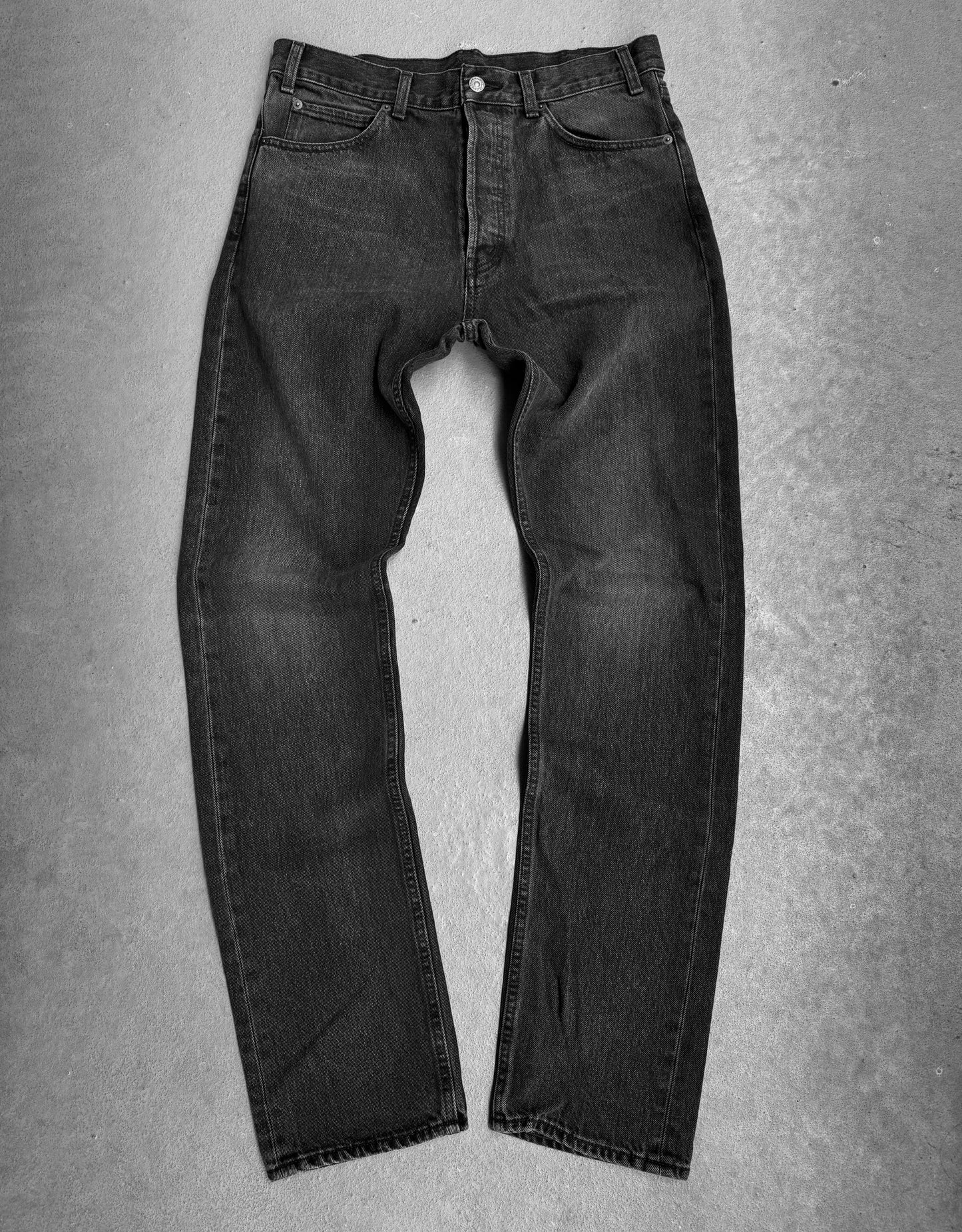 CELINE by Hedi Slimane ‘M_CU_006 511N’ Staff Only Washed Black Bootcut Denim
