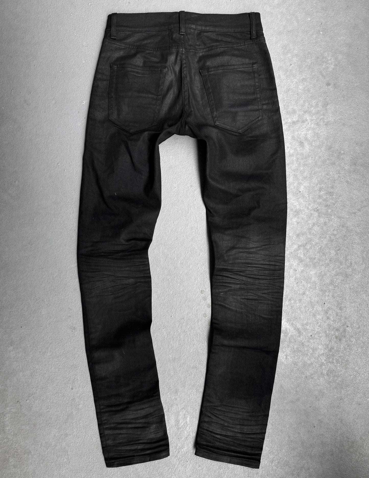 Saint Laurent Paris SS16 Waxed ‘D02’ Skinny Denim