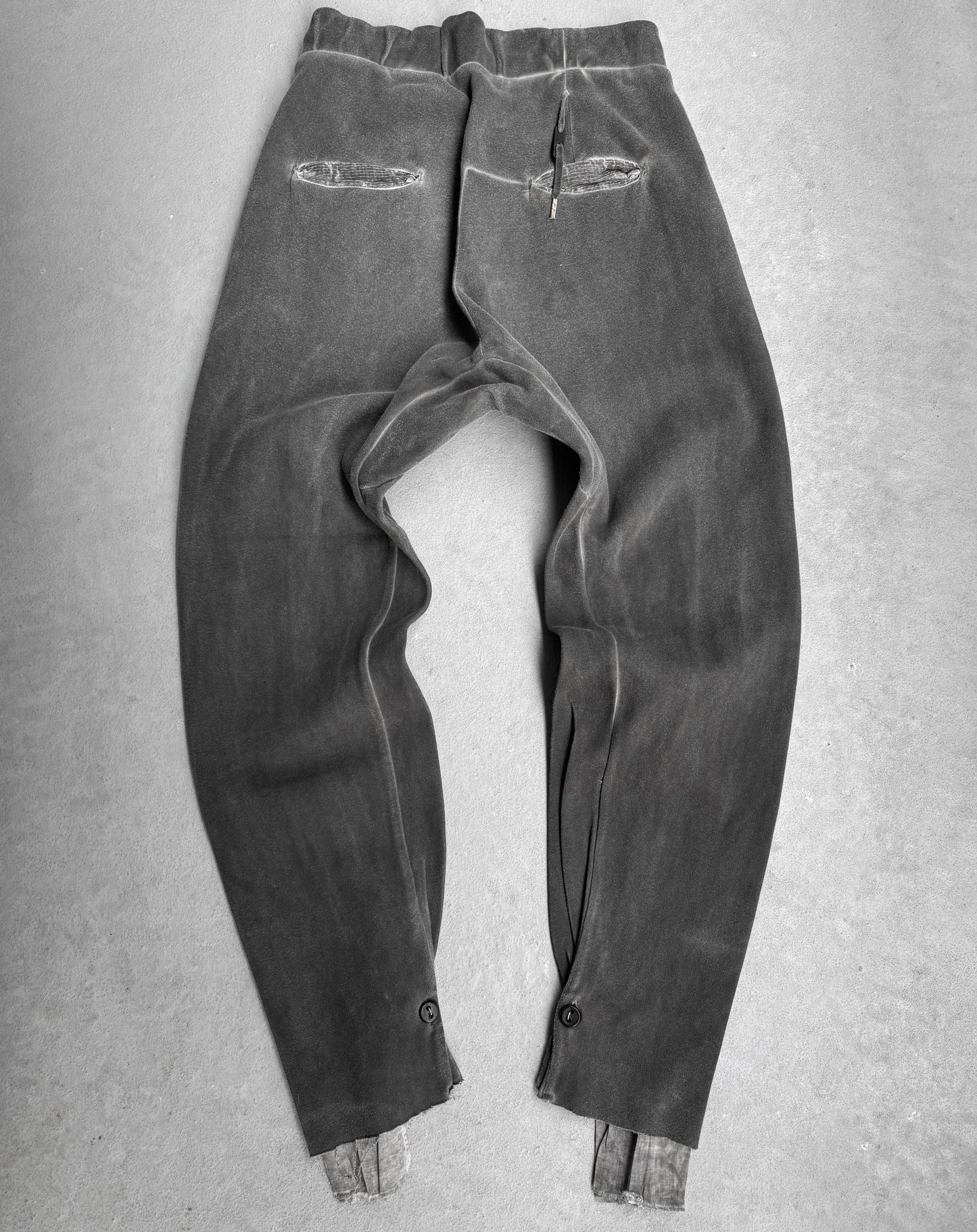 Boris Bidjan Saberi AW14-15 P9 Cold-dyed Layered Sweatpants