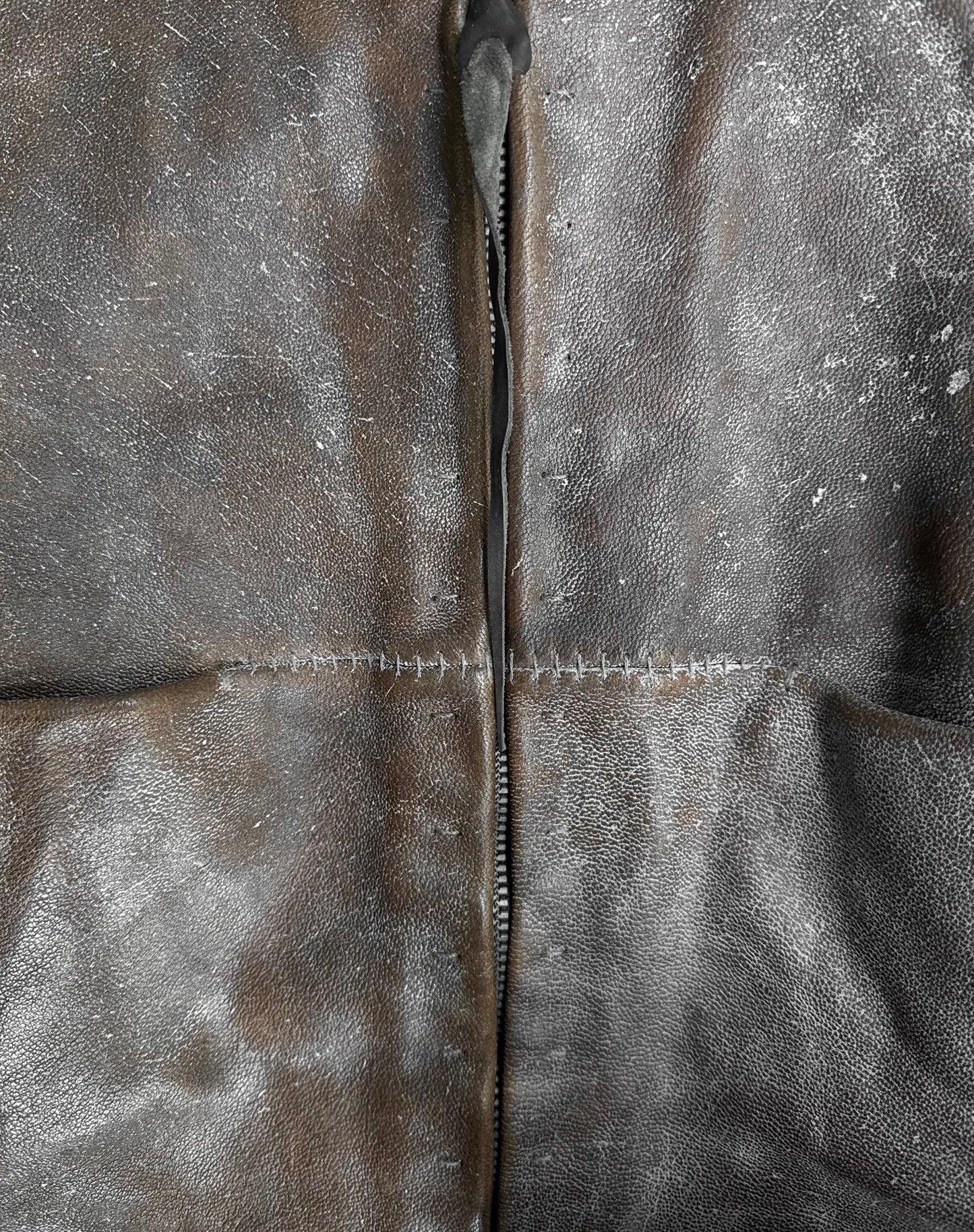 m.a+ by Maurizio Amadei ‘J224Z*’ Molded Horse Leather Rider Jacket