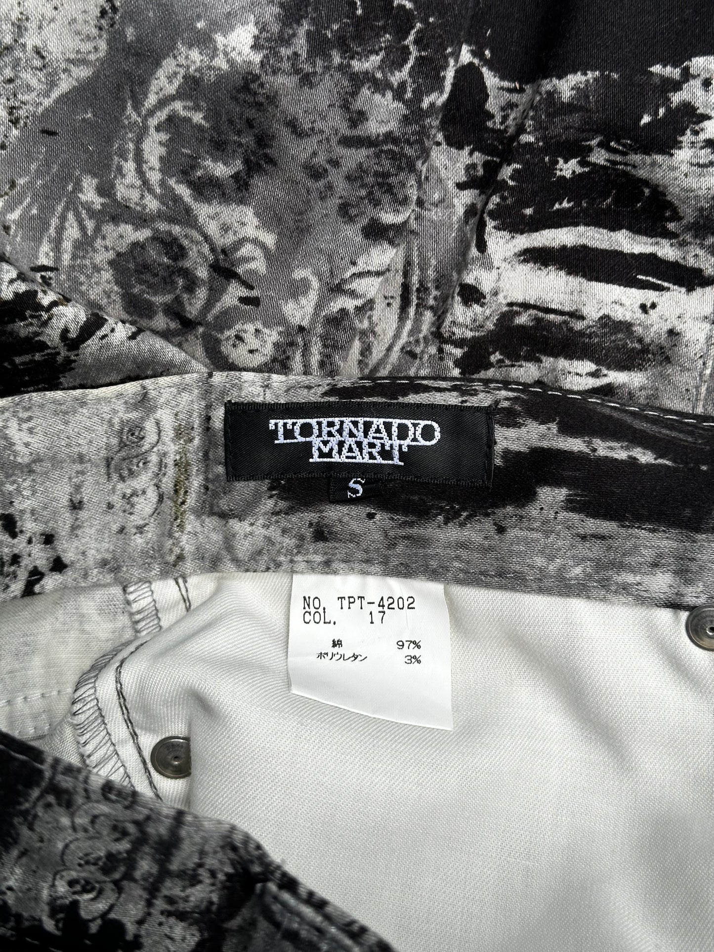 Tornado Mart Early 00s ‘Renaissance’ Bell-Bottom Flare Pants