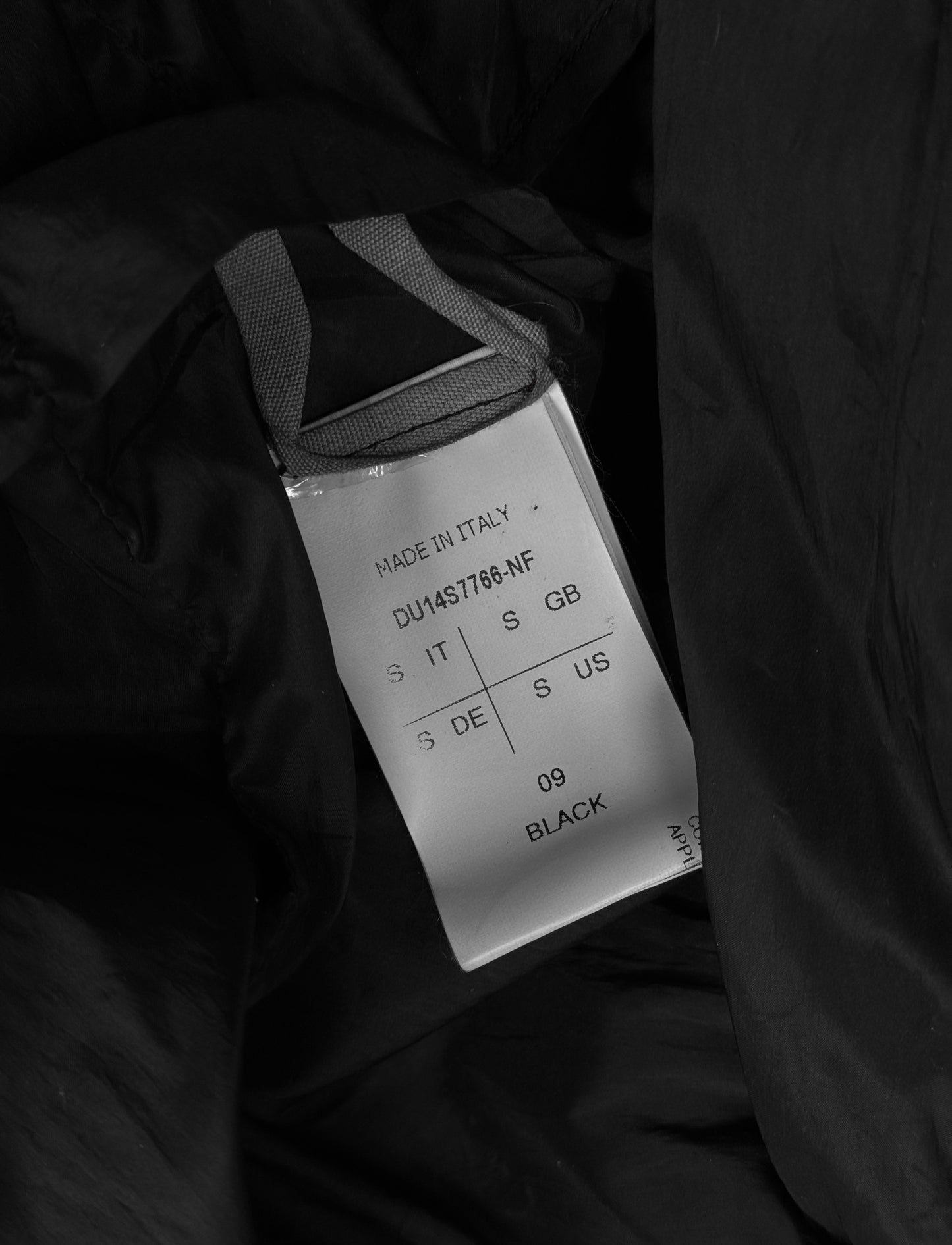 Rick Owens DRKSHDW SS14 “VICIOUS” Invert Layered Nylon Blazer