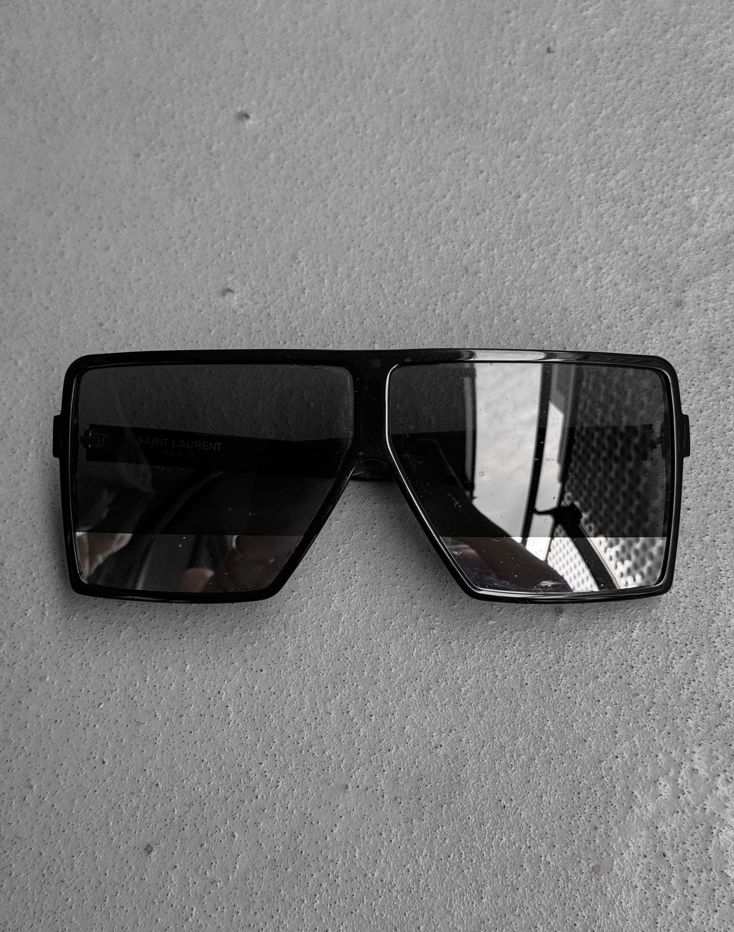Saint Laurent Paris ‘SL-183’ Betty’s Oversized Visor Sunglasses