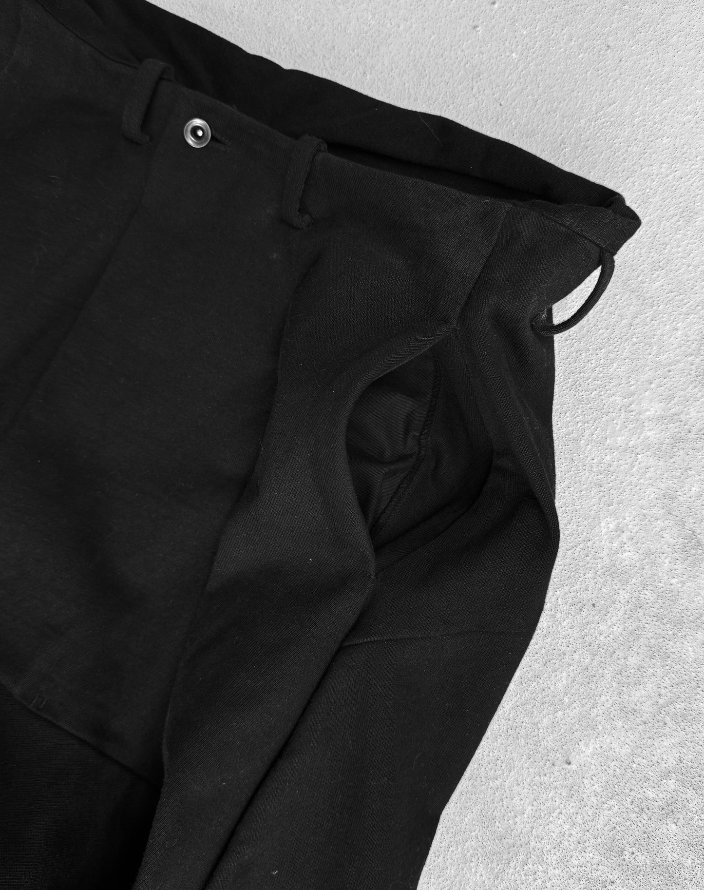 N/07 Articulated Cut Drop-crotch Jersey Sarrouel Pants