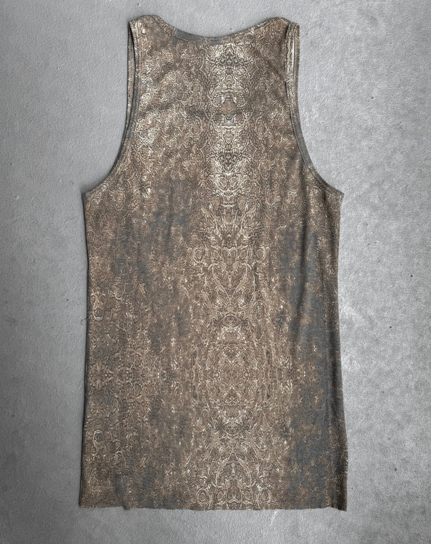 G.O.A Early 00s Psychedelic Print Tank Top