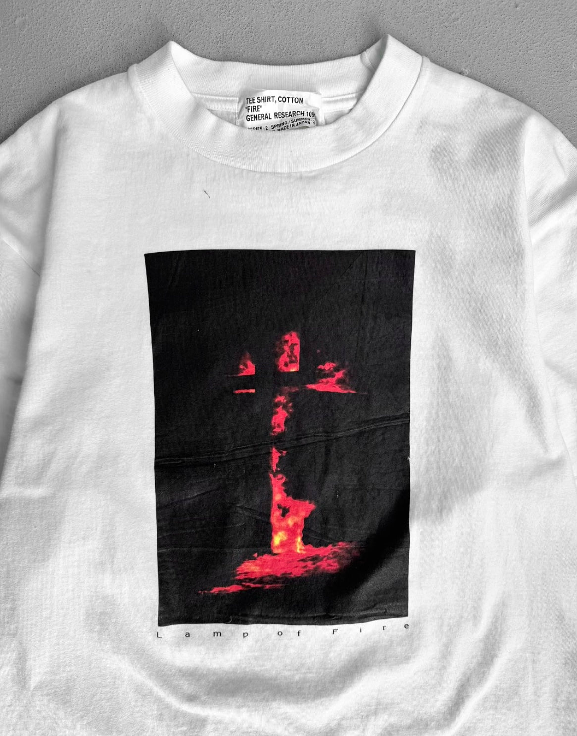 General Research SS02 ‘Burning Cross’ Graphic Printed T-shirt