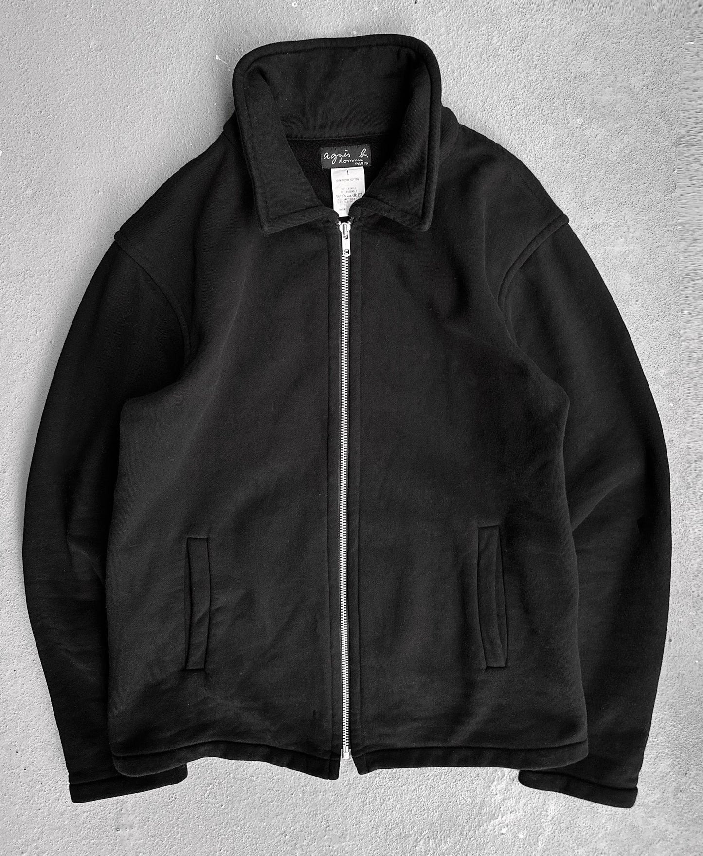 agnès b. homme Early 00s Zip-Up Fleece Jacket