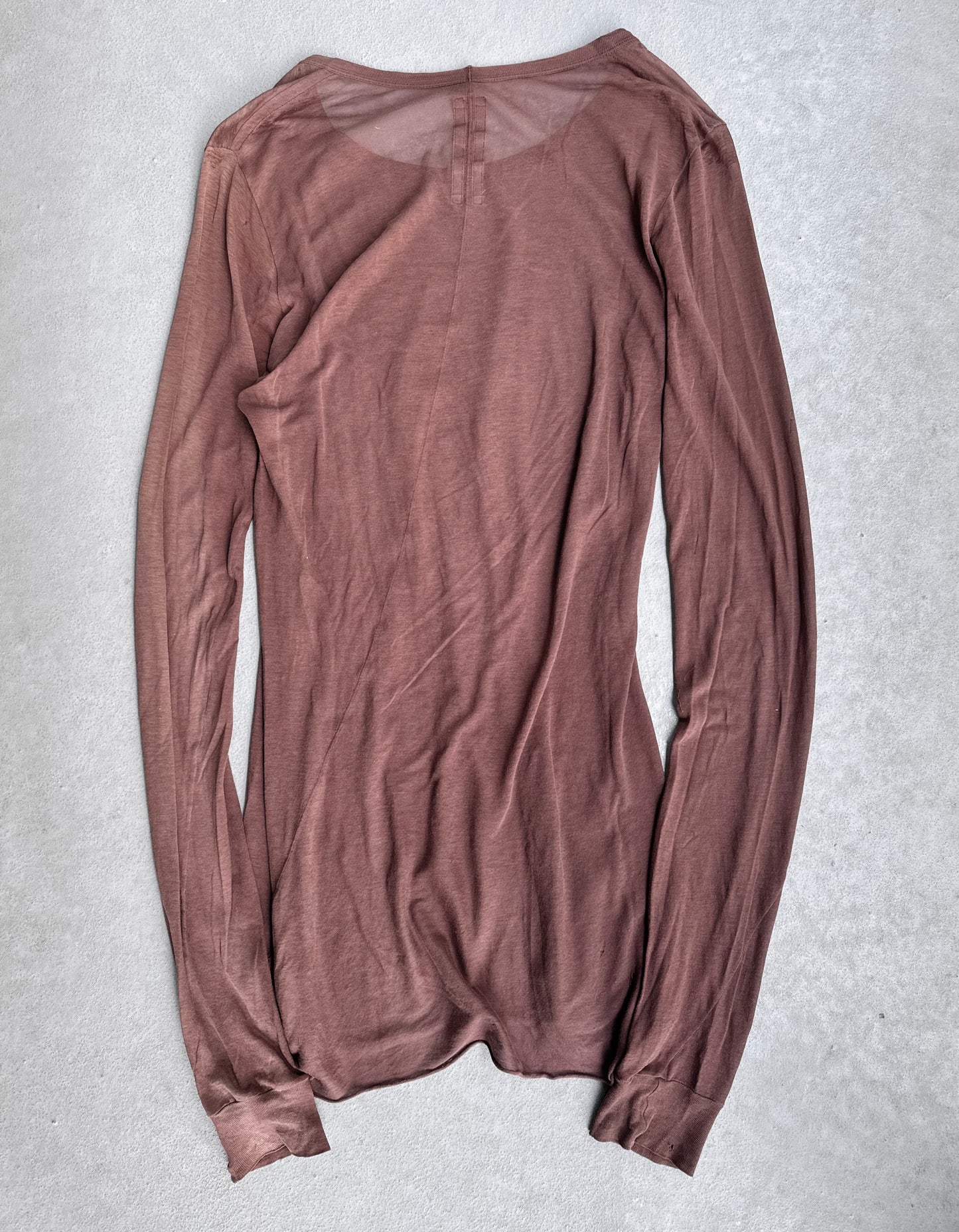 Rick Owens AW14 “MOODY” Blood Sheer Long-sleeves