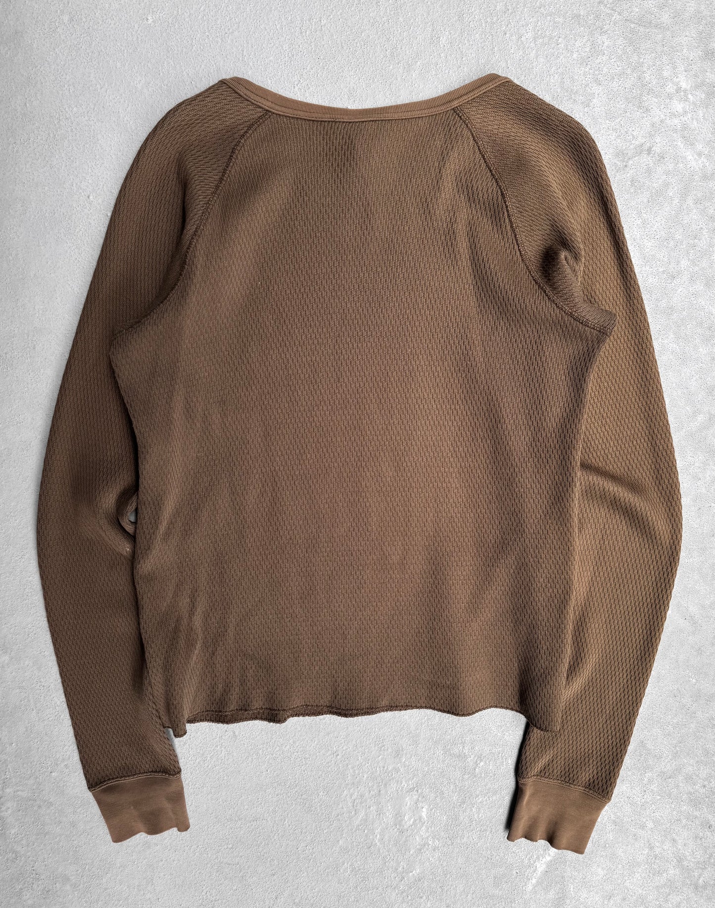 Number (N)ine Late 90s Waffle Knit Crewneck Long-sleeves