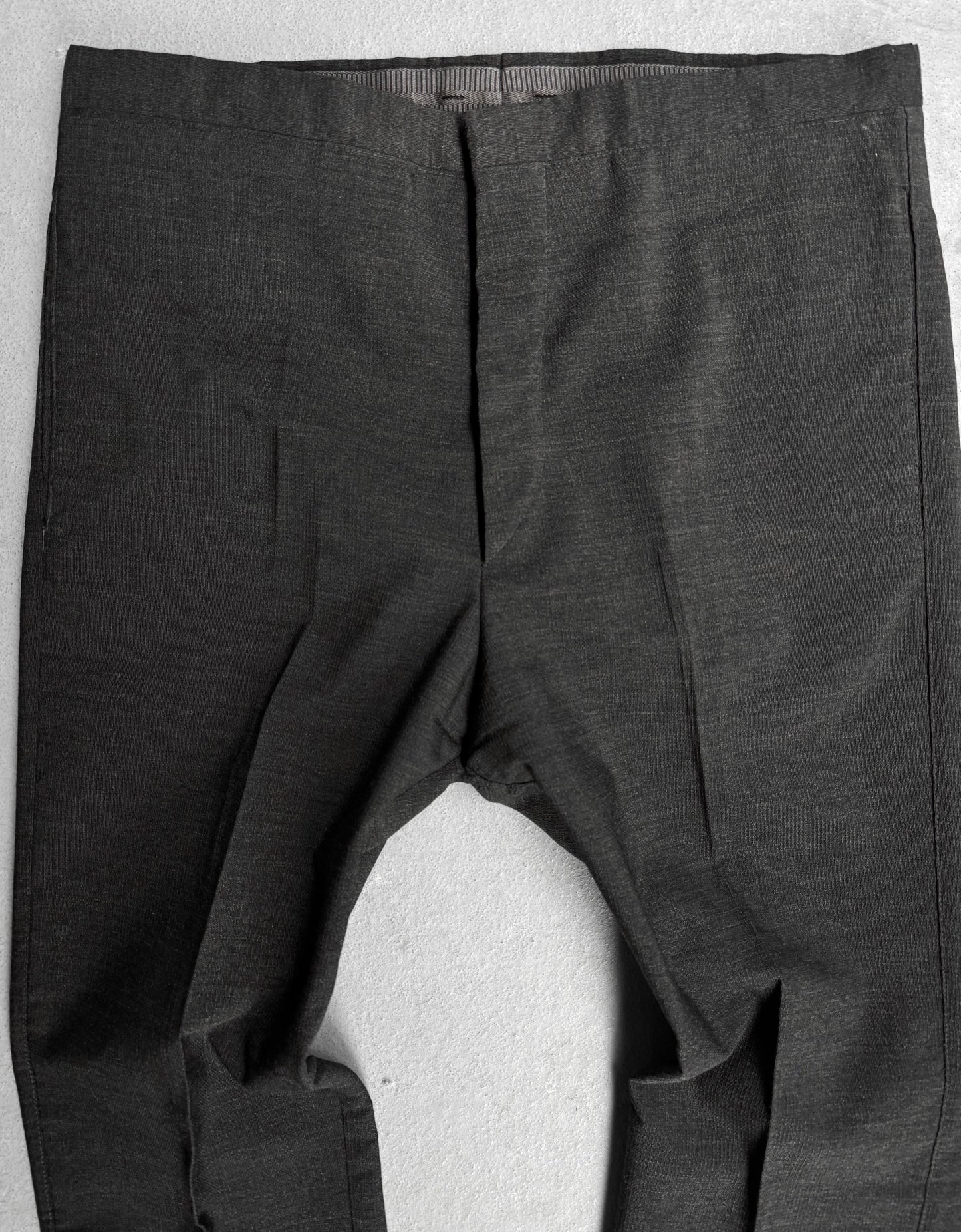 Carol Christian Poell 2008 TEER-PM/2014L Wool Breadstick Dress Pants