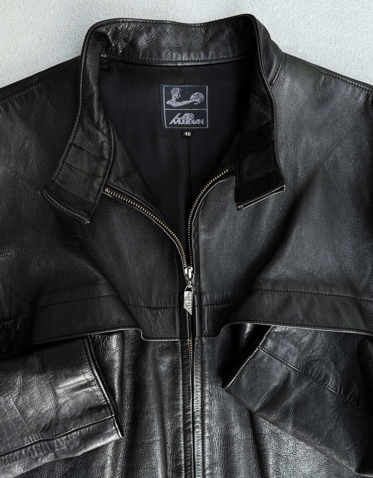 Lad Musician AW98 Multi-pockets Cow Leather Jacket