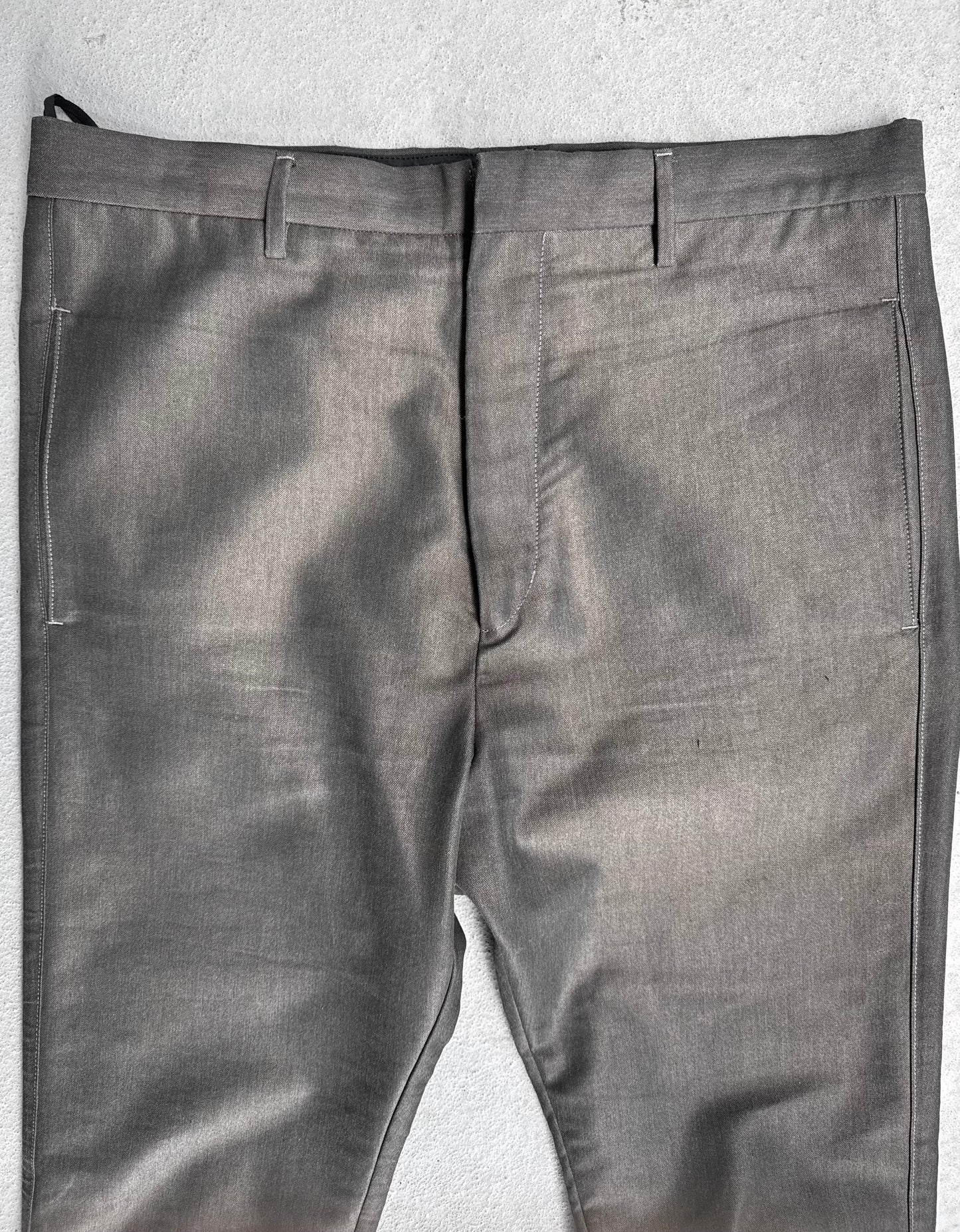 DEEPTI Collection °014-°015 .925 Silver Plated P-035 Open-Zipfly Suit Pants