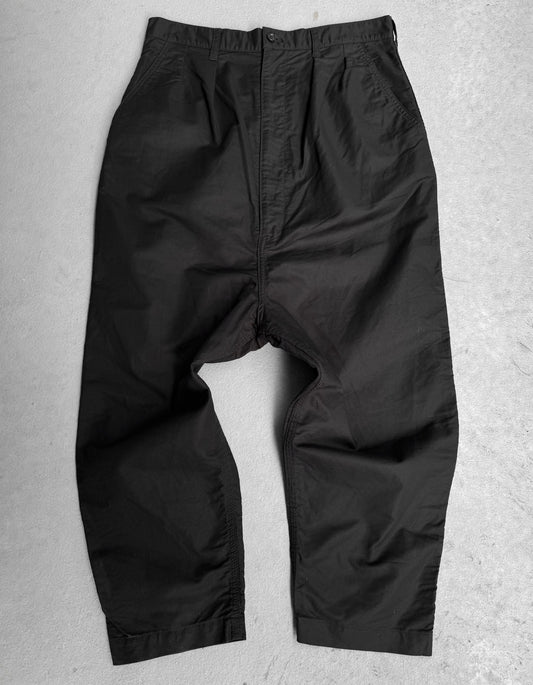 COMME des GARÇONS HOMME SS19 Drop-crotch Pleated Work Pants