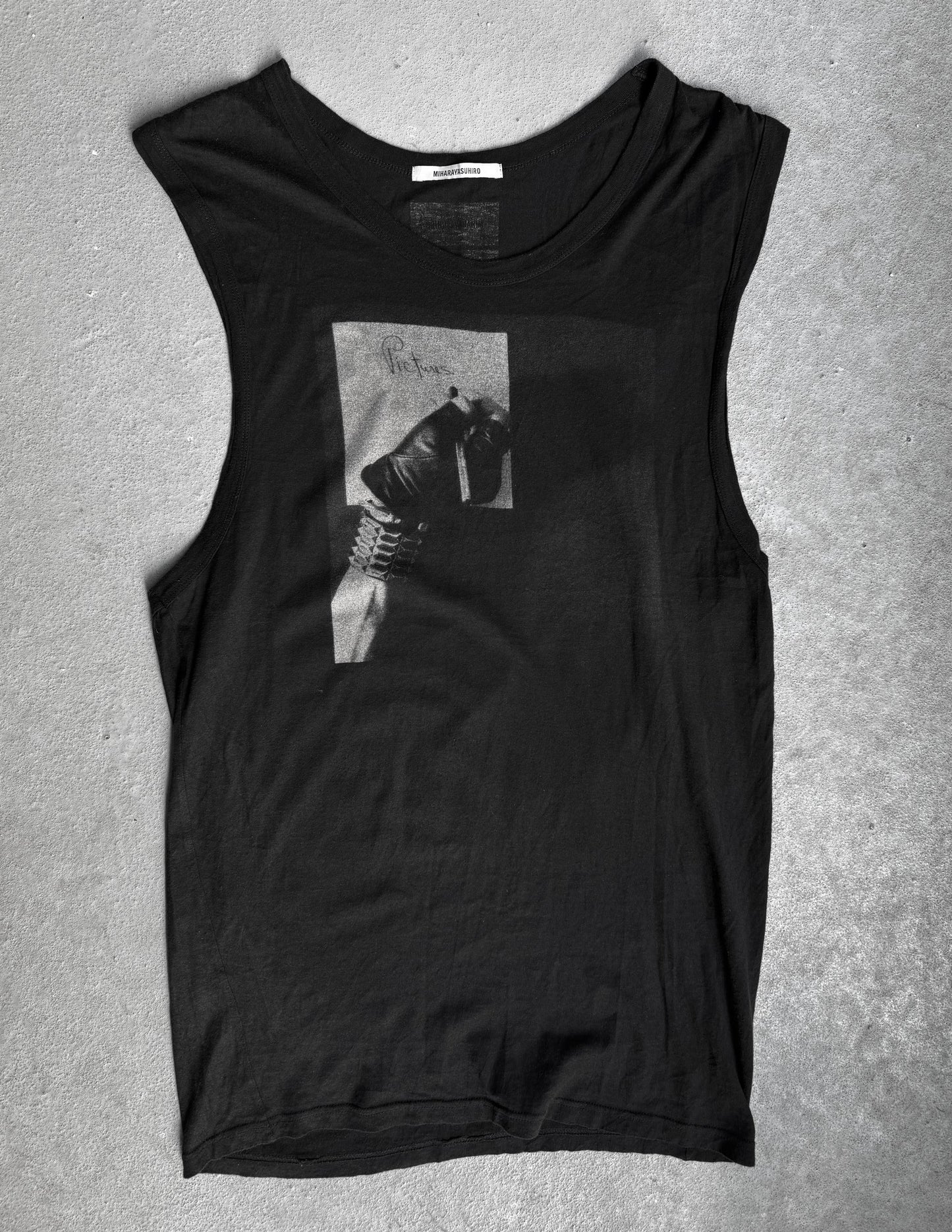 MiharaYasuhiro SS10 Mapplethorpe’s ‘Pictures’ Graphic Tank Top