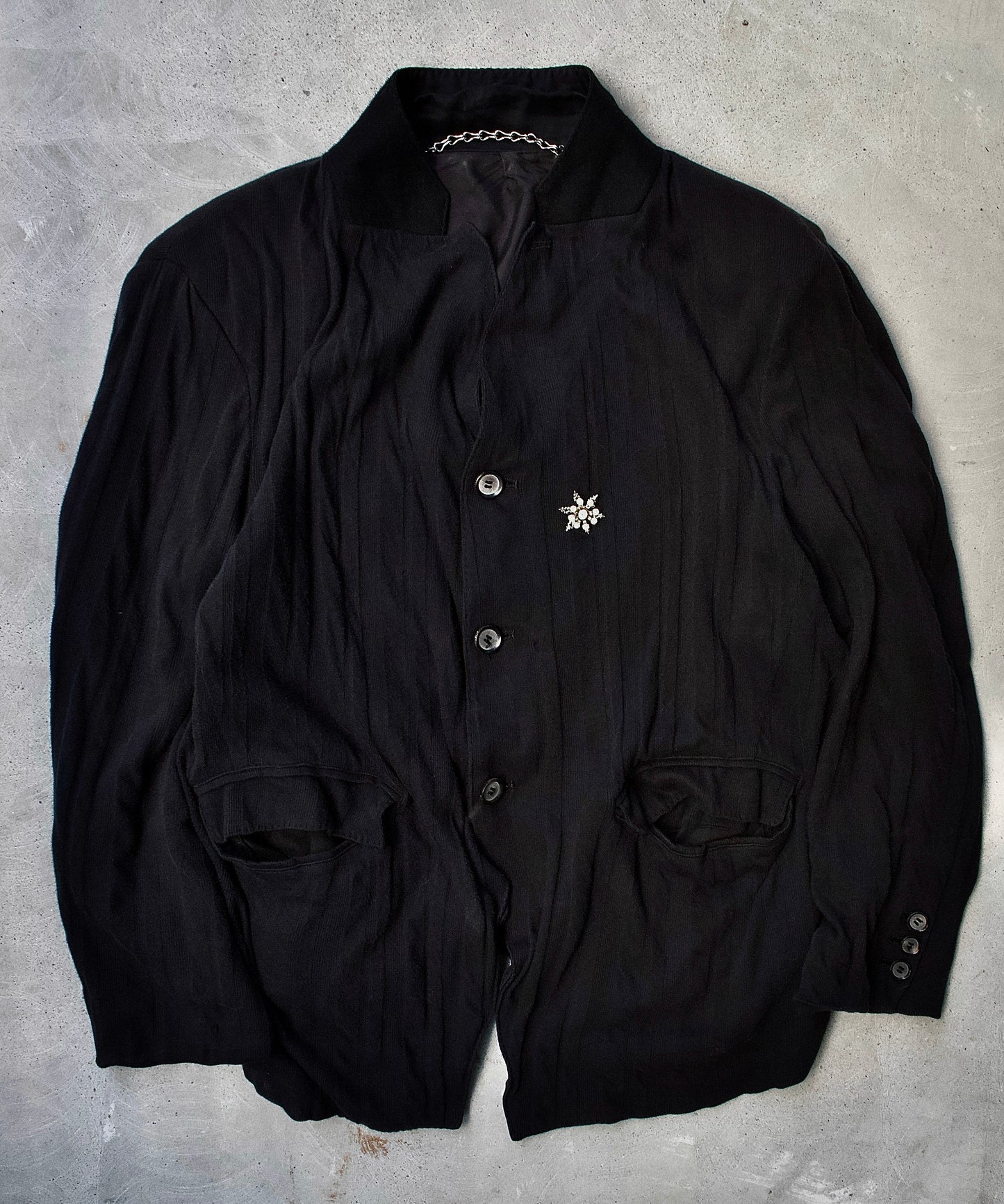 MiharaYasuhiro SS10 Shoulder Padded Lounge Blazer