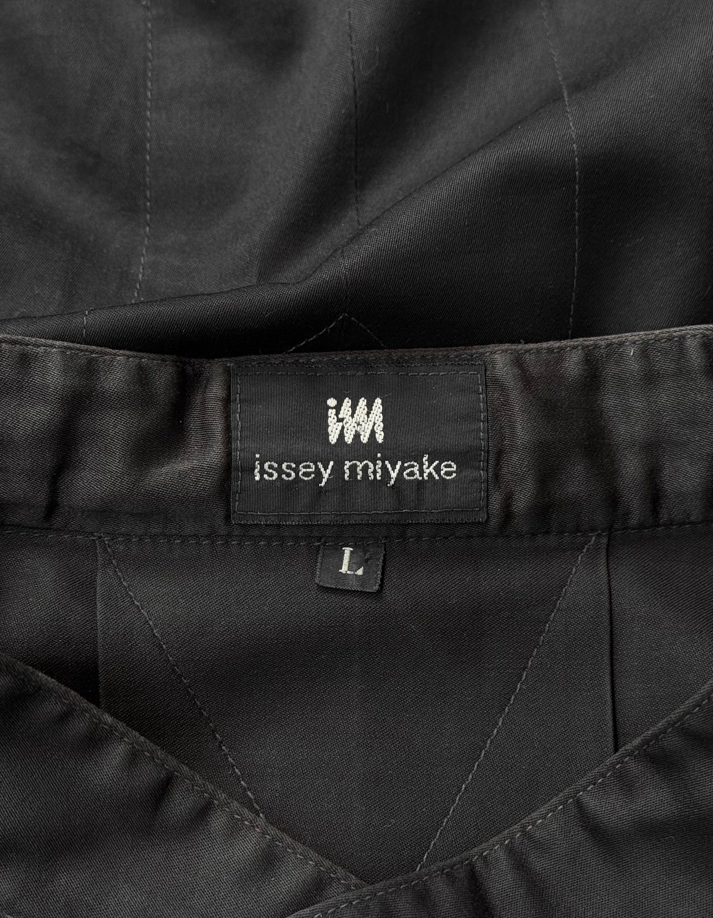 Issey Miyake Vintage 90s Mandarin Collar Button-up Shirt