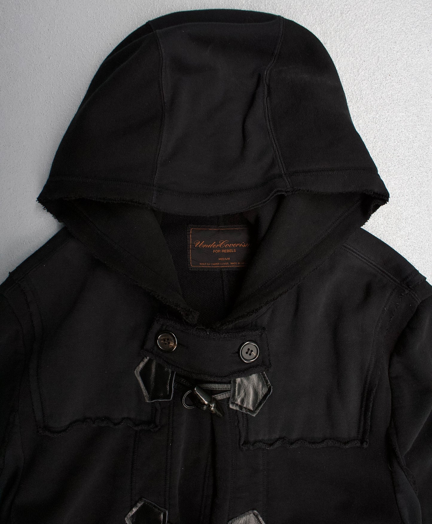 UNDERCOVER x COMME des GARÇONS AW03 “but beautiful: Paper Doll” Reconstructed Duffel Coat